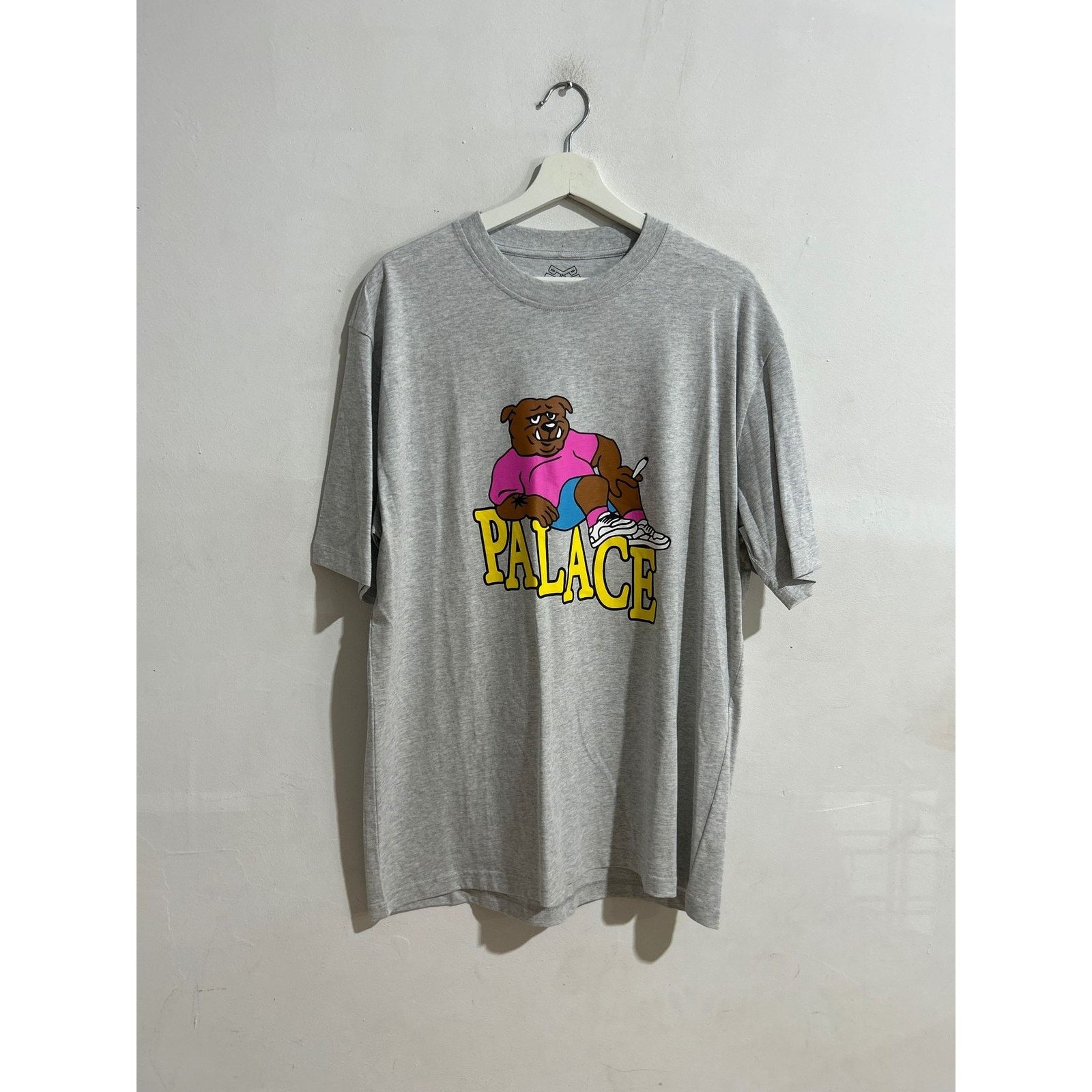 Palace PALACE DOG HOUSE GREY MARL TEE SIZE XL PREOWNED Size US XL / EU 56 / 4 - 1 Thumbnail