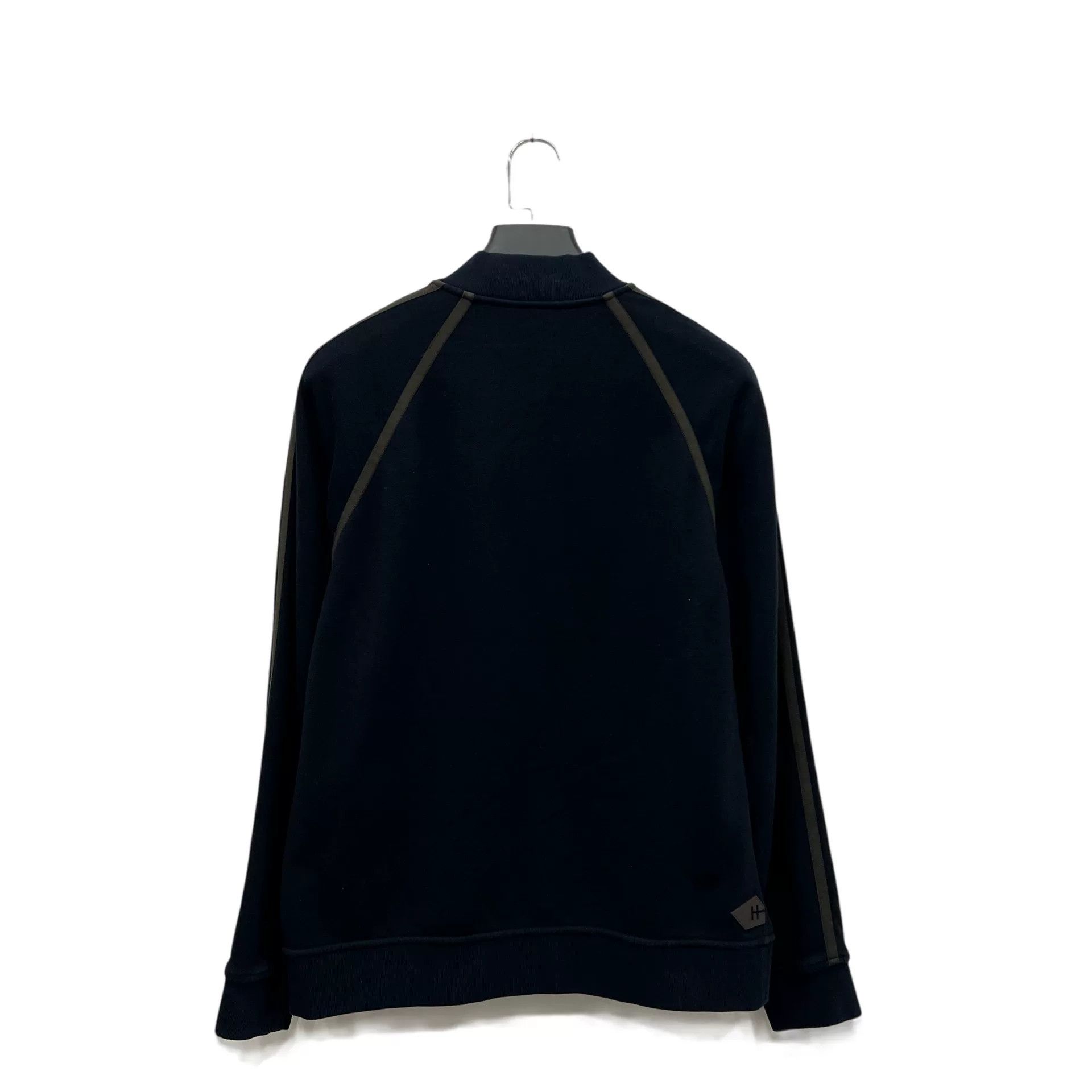 Hermes Hermes Logo Button-Up Jacket in Navy Size US L / EU 52-54 / 3 - 3 Thumbnail