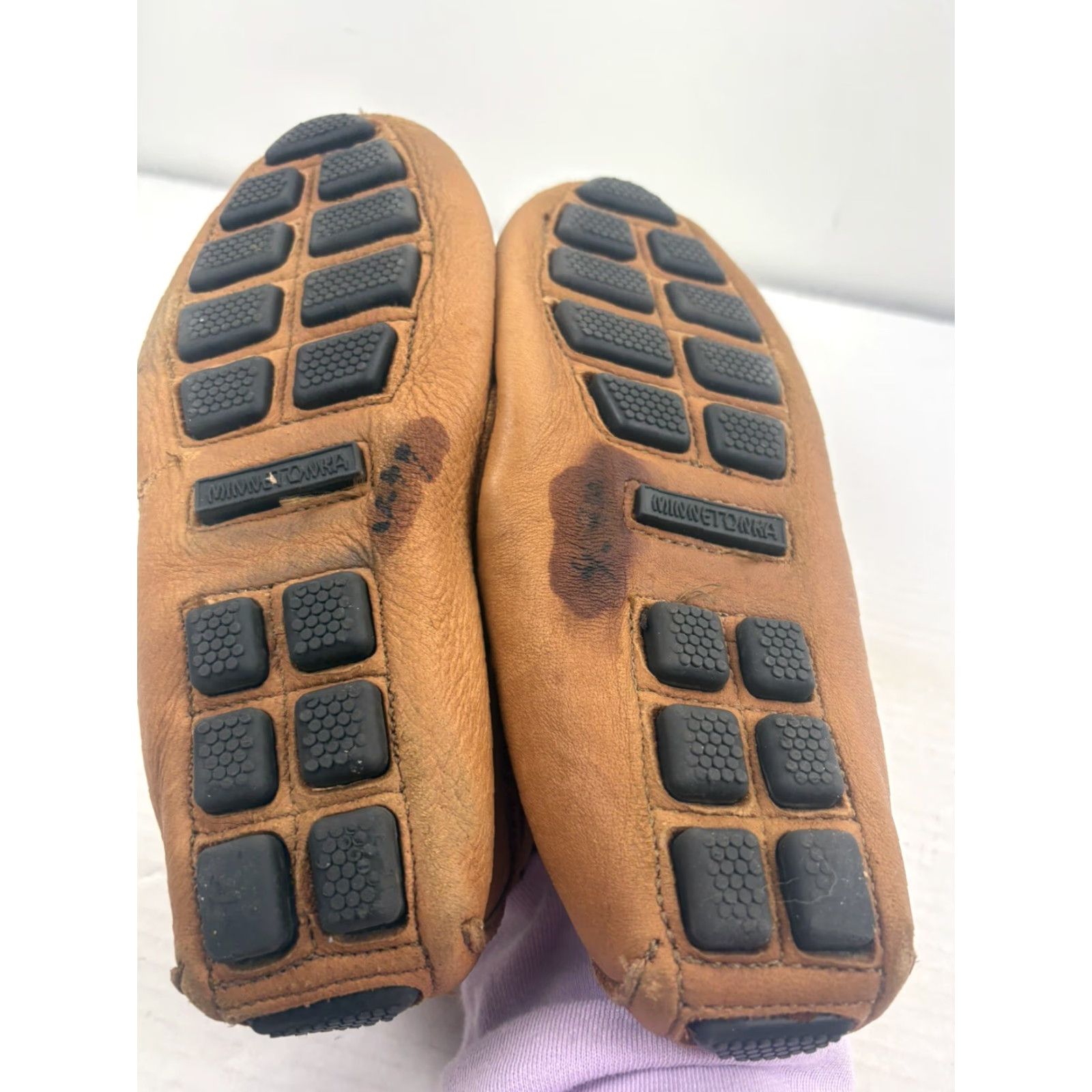 Minnetonka Minnetonka Brown Leather Moccasins Women Size 6 Comfort Casual Bohemian Size US 6 / IT 36 - 8 Thumbnail