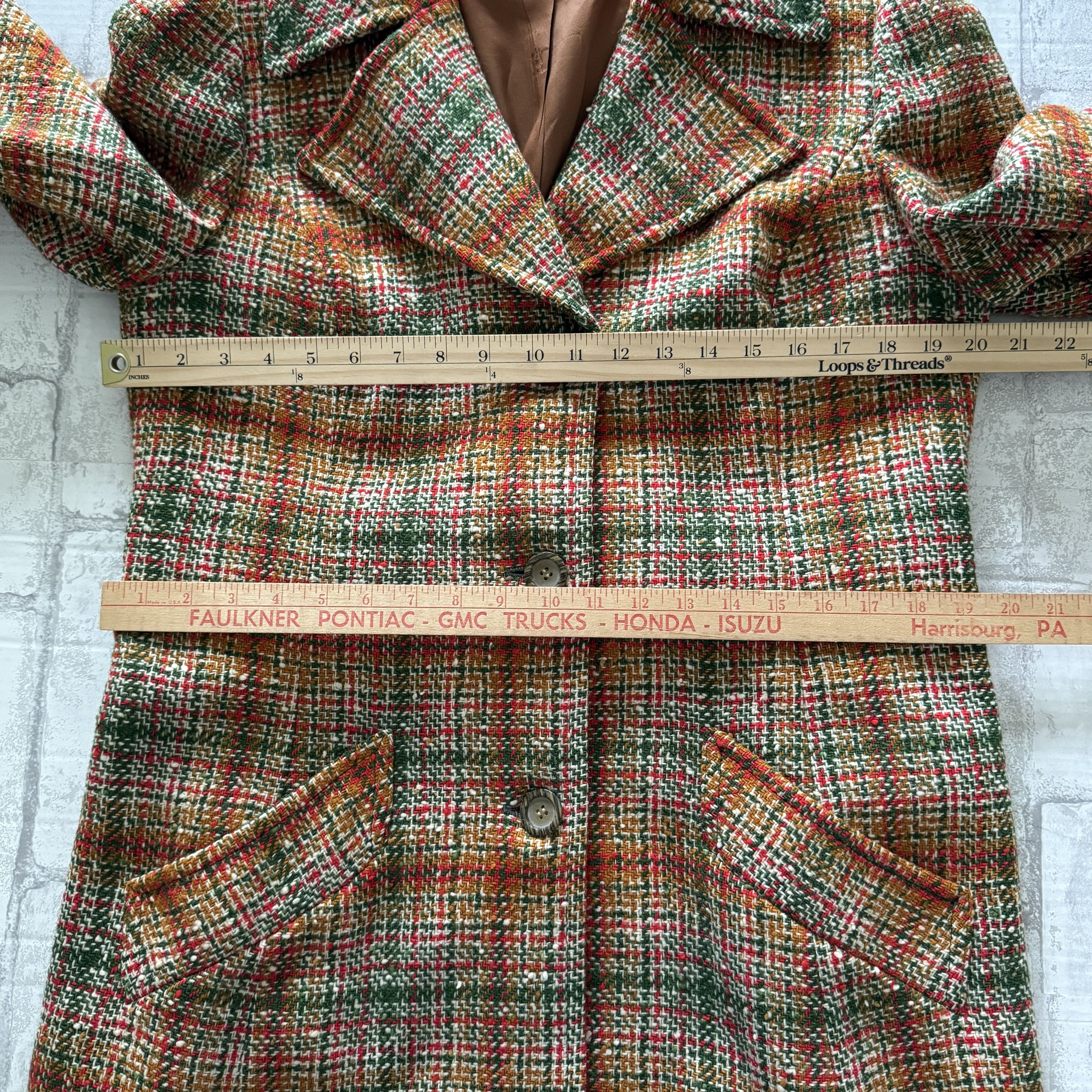 Pendleton Pendleton Wool Plaid 3 Piece Suit Blazer Skirt Trousers Size 40" / US 18 - 13 Thumbnail