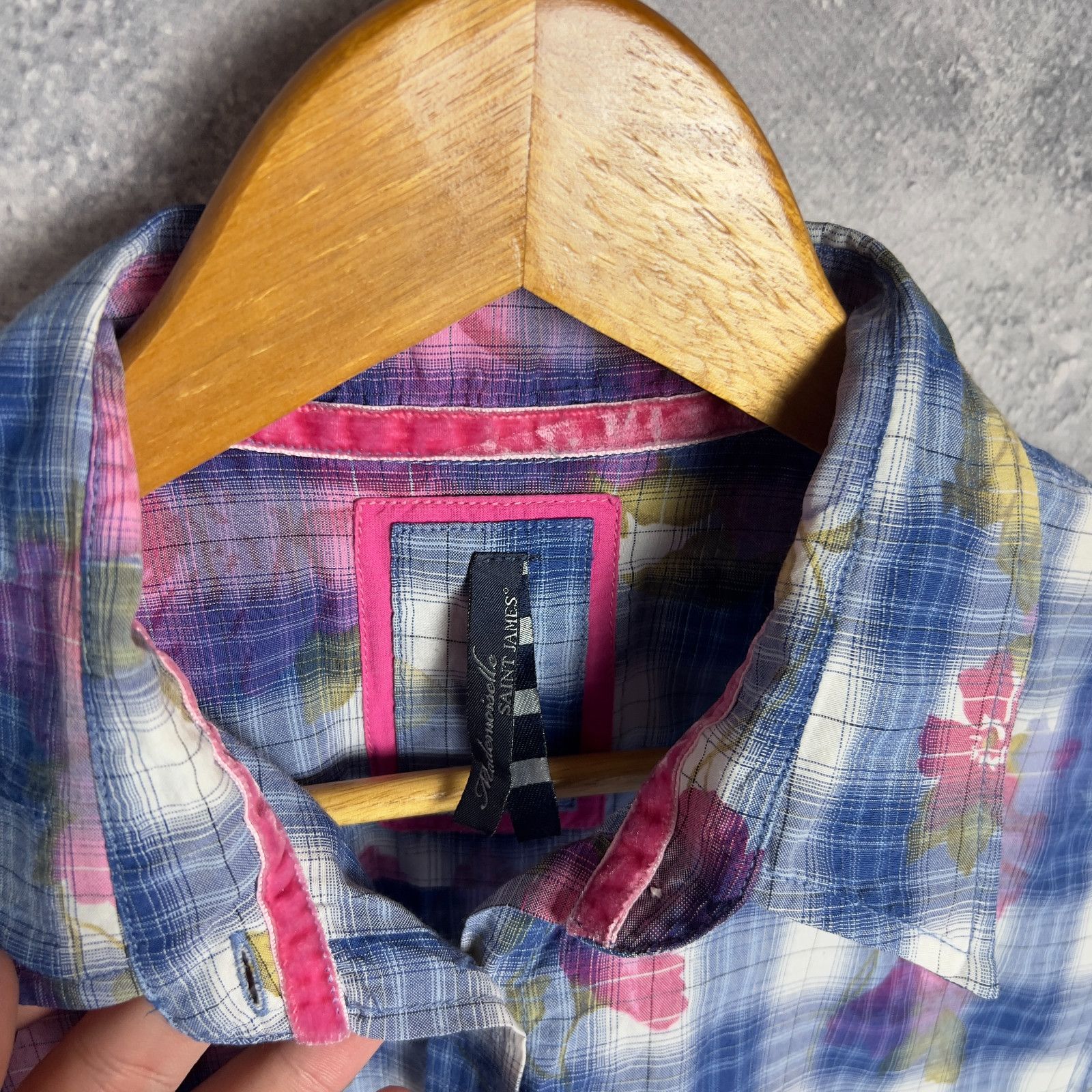 Saint James Saint James Shirt Women's Size L Multicolor Long Sleeve` Size L / US 10 / IT 46 - 6 Thumbnail