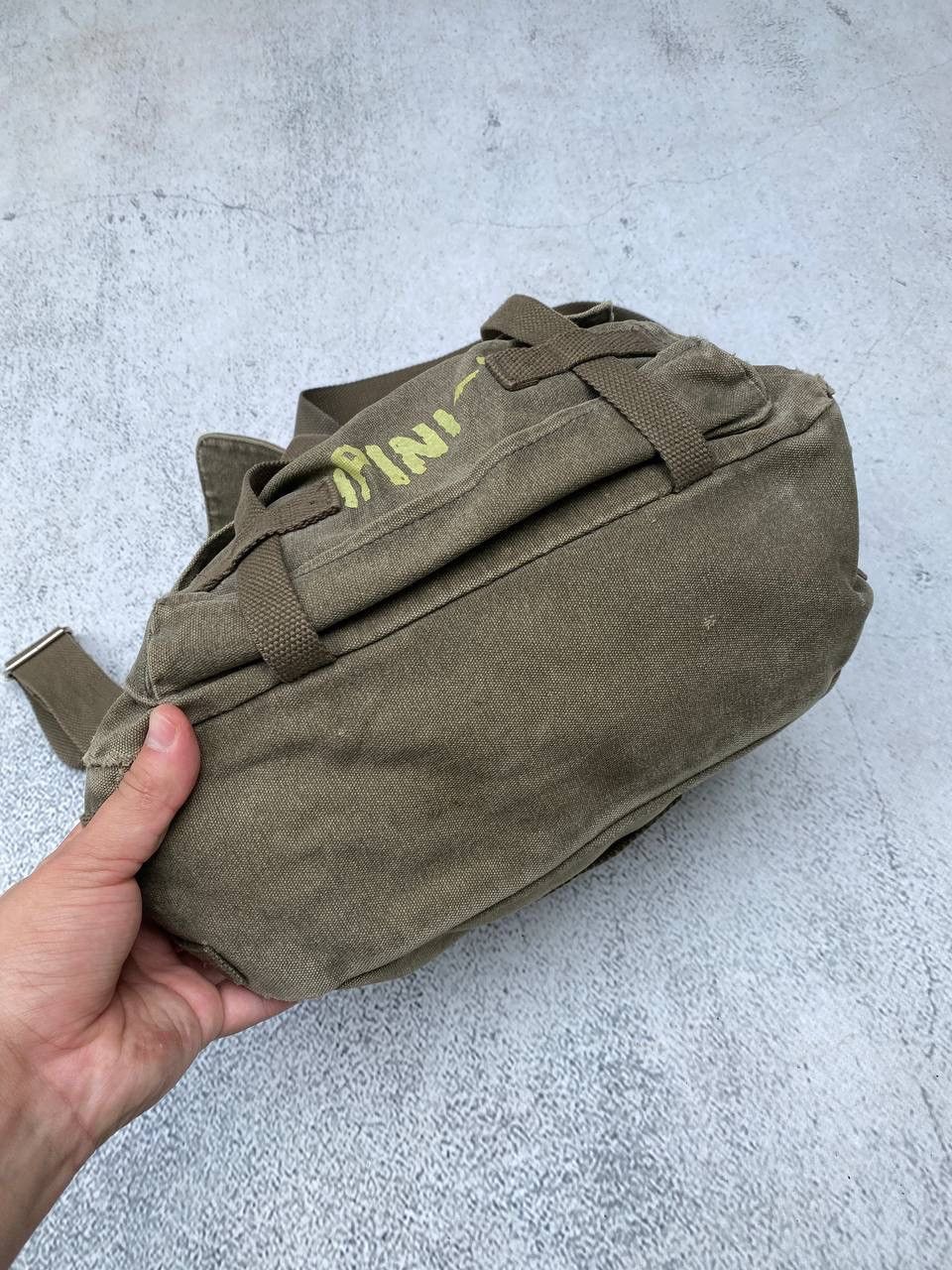 Japanese Brand Diesel Style Japanese distressed denim Sling Bag Size ONE SIZE - 9 Thumbnail