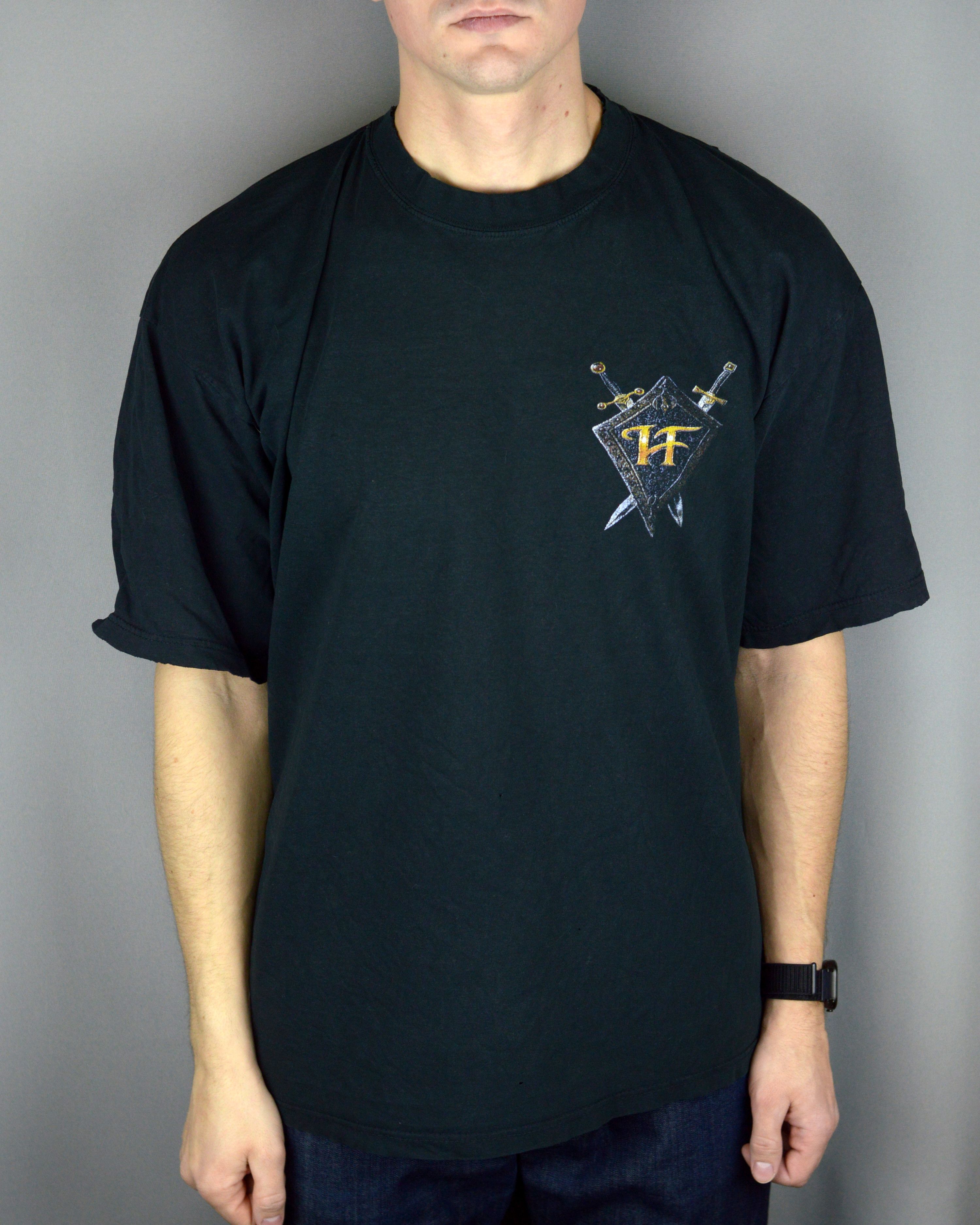 Vintage Vintage Hammerfall Templar World Crusade 1998 tour t shirt Size US XL / EU 56 / 4 - 1 Thumbnail
