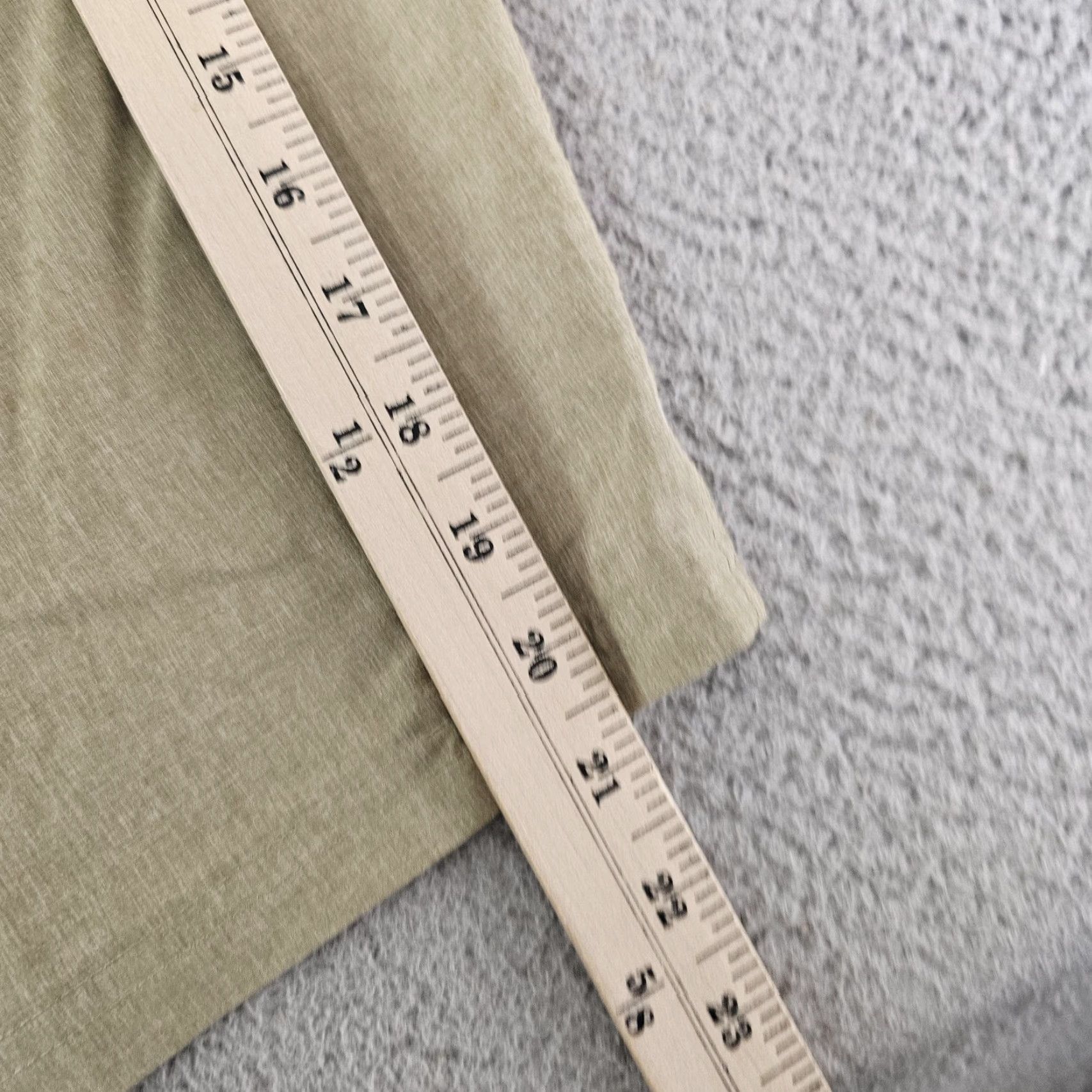 Hurley Hurley Shorts Mens 36 Khaki Phantom Hybrid Boardwalk Stretch Recycled Polyester Beige 36in Regular Chino Casual 10in Inseam Pockets Stretch Mens Size US 36 / EU 52 - 7 Thumbnail
