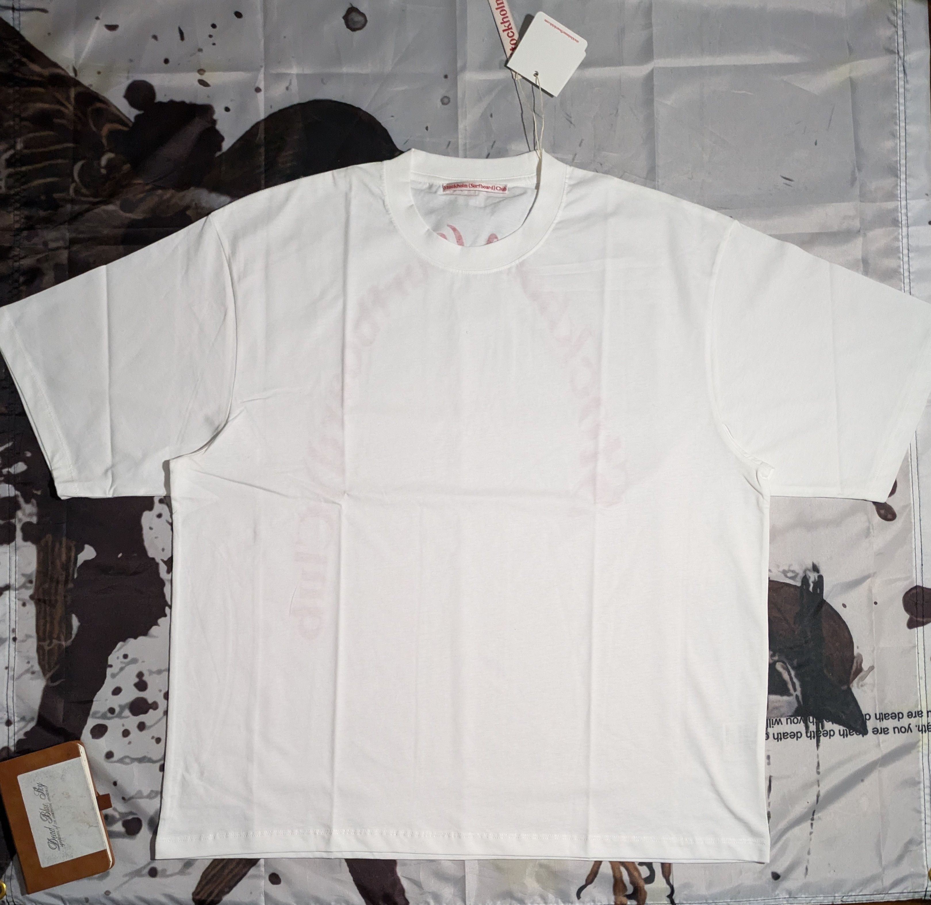 Stockholm Surfboard Club S(S)C Arch Logo Tee Size US XL / EU 56 / 4 - 2 Thumbnail