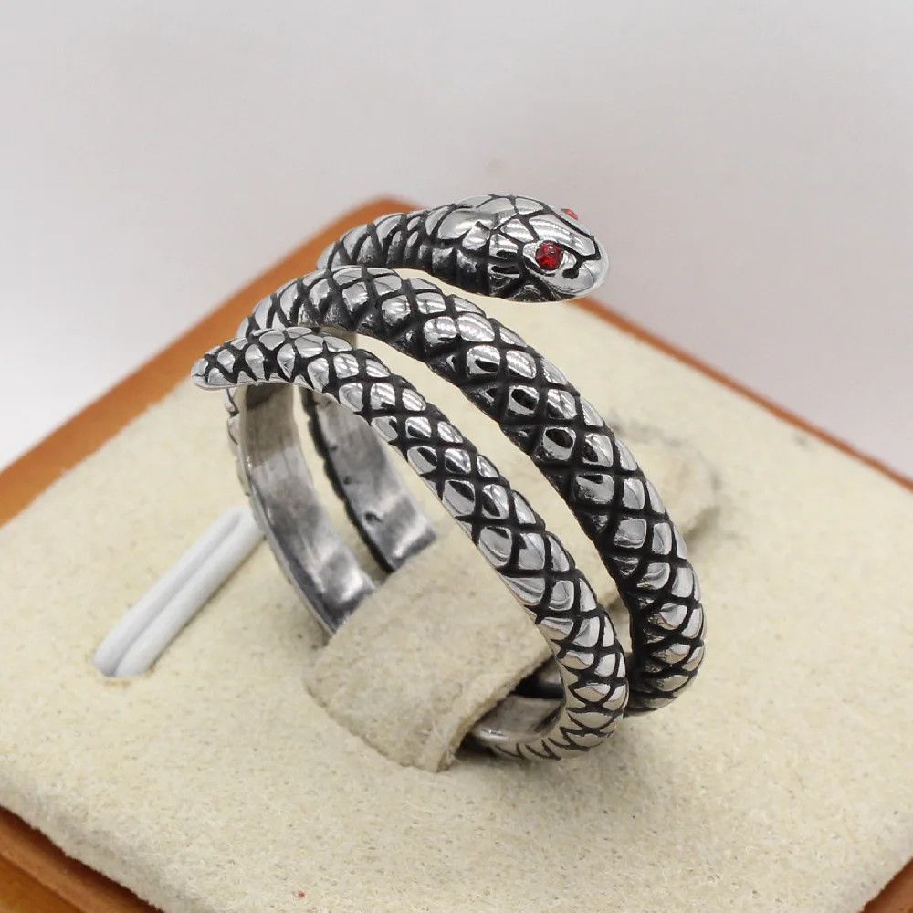 Jewelry Cool Animal Snake Ring Size ONE SIZE - 1 Thumbnail