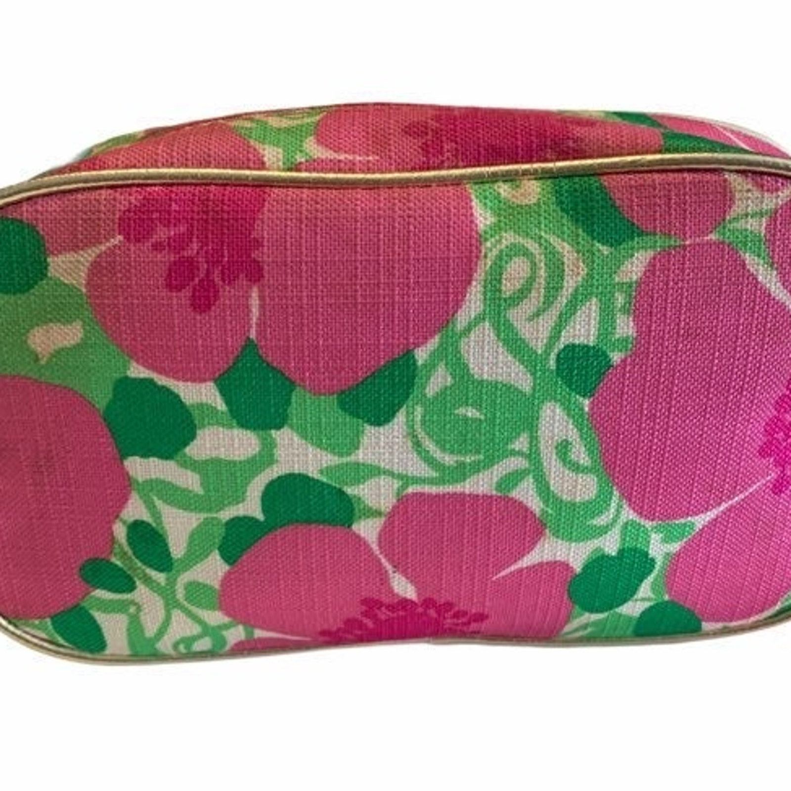 Lilly Pulitzer Lilly Pulitzer for Estee Lauder Women's Make Up Bag Pink Size ONE SIZE - 3 Thumbnail