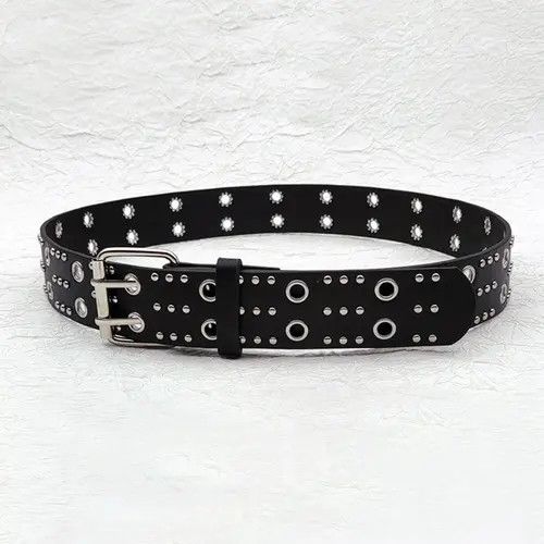 Other Black Studded Belt Size ONE SIZE - 2 Thumbnail