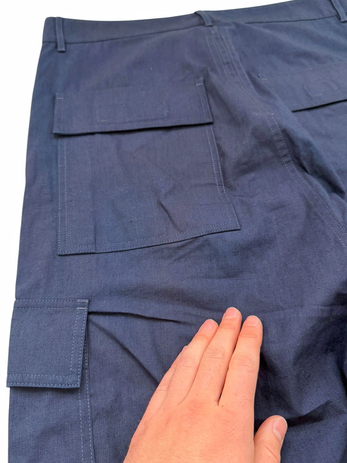 Rick Owens Indigo Baggy Carpenter Trouser Pant Size US 34 / EU 50 - 8 Thumbnail