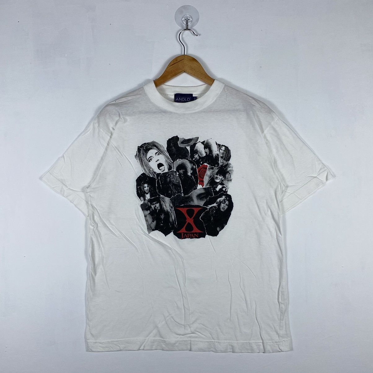Band Tees × Vintage Vintage 90's X-JAPAN Japanese Band Tee Size US L / EU 52-54 / 3 - 2 Thumbnail
