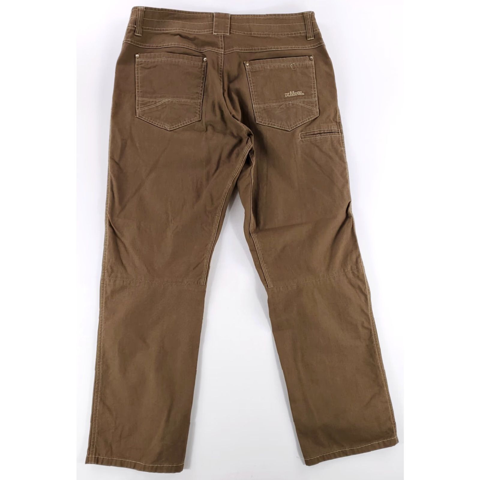 Vintage Kuhl Kanvus Jeans Pants Brown Hiking Mens 36 x 30 Inseam 30 Regular Chino Pants Mens Brown Kanvus Jeans 36 x 30 Actual Size US 36 / EU 52 - 5 Thumbnail