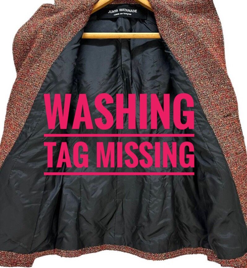 Junya Watanabe Junya Watanabe Comme des Garcons Tweed Jacket #9163-64 Size 36R - 8 Thumbnail
