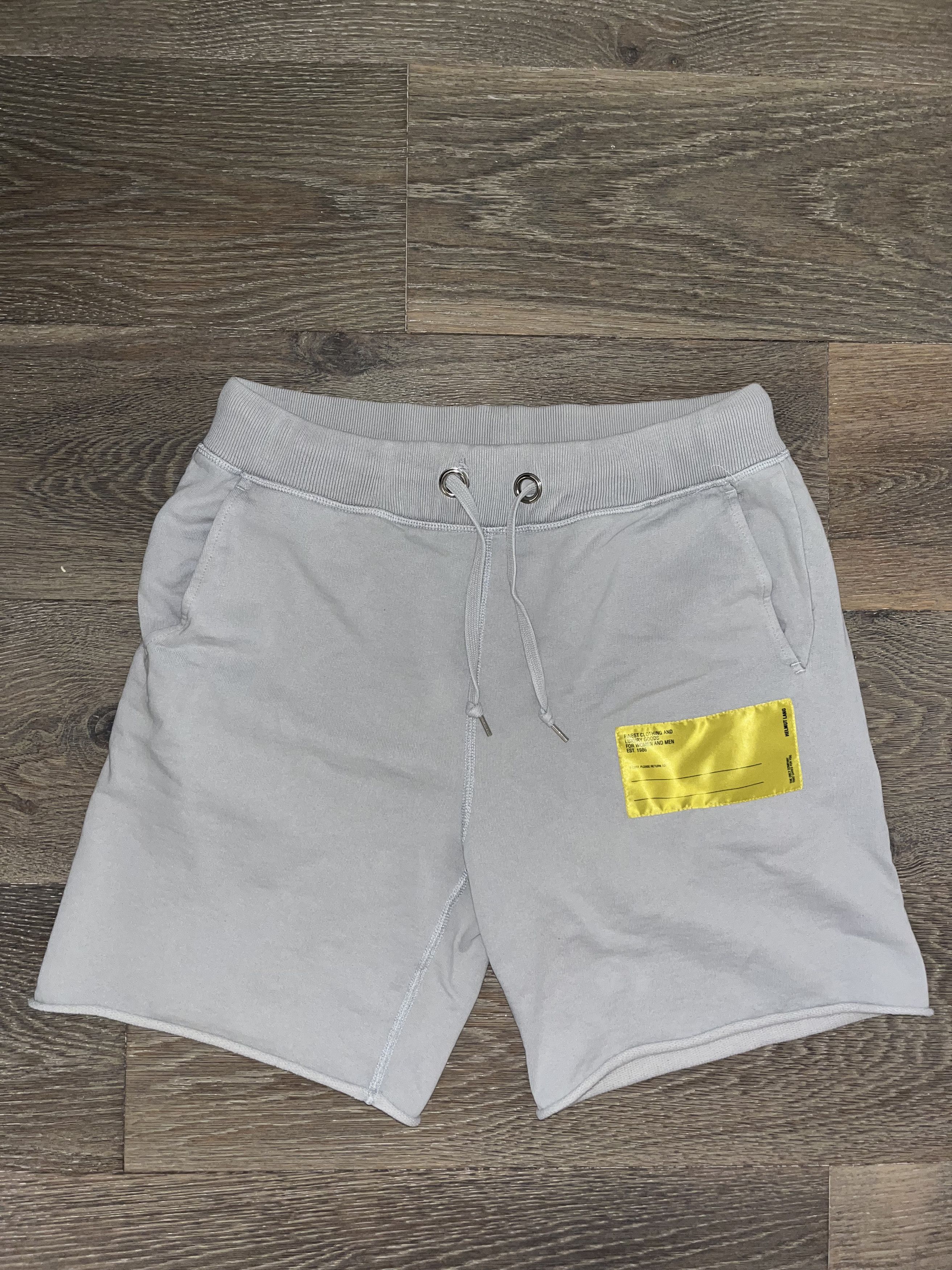 Helmut Lang Helmut Lang - Grey Masc Sweat Shorts (Size S) Size US 29 - 1 Thumbnail