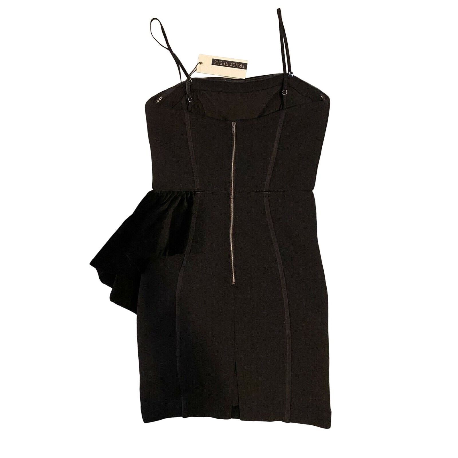 Anthropologie NWT $348 Anthropologie Tracy Reese 2 4 Mini Dress Peplum Vel Size S / US 4 / IT 40 - 2 Thumbnail