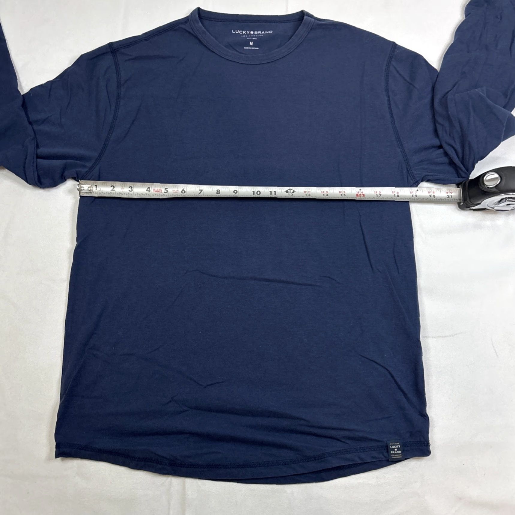 Lucky Brand Lucky Brand Crewneck Long Sleeve Men’s Medium Blue Top Tee Size US M / EU 48-50 / 2 - 4 Thumbnail