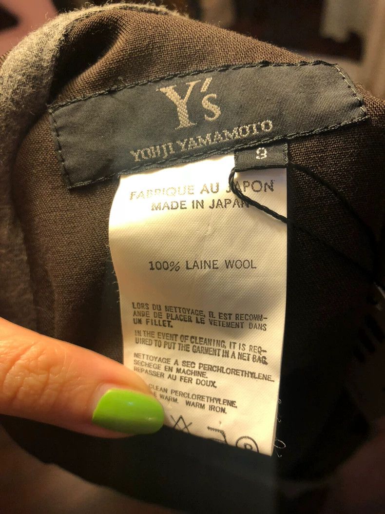 Yohji Yamamoto Yohji Yamamoto size 3 Early Wool Wrap Skirt 2503-Nextarrow Size 24" / US 00 / IT 34 - 7 Thumbnail