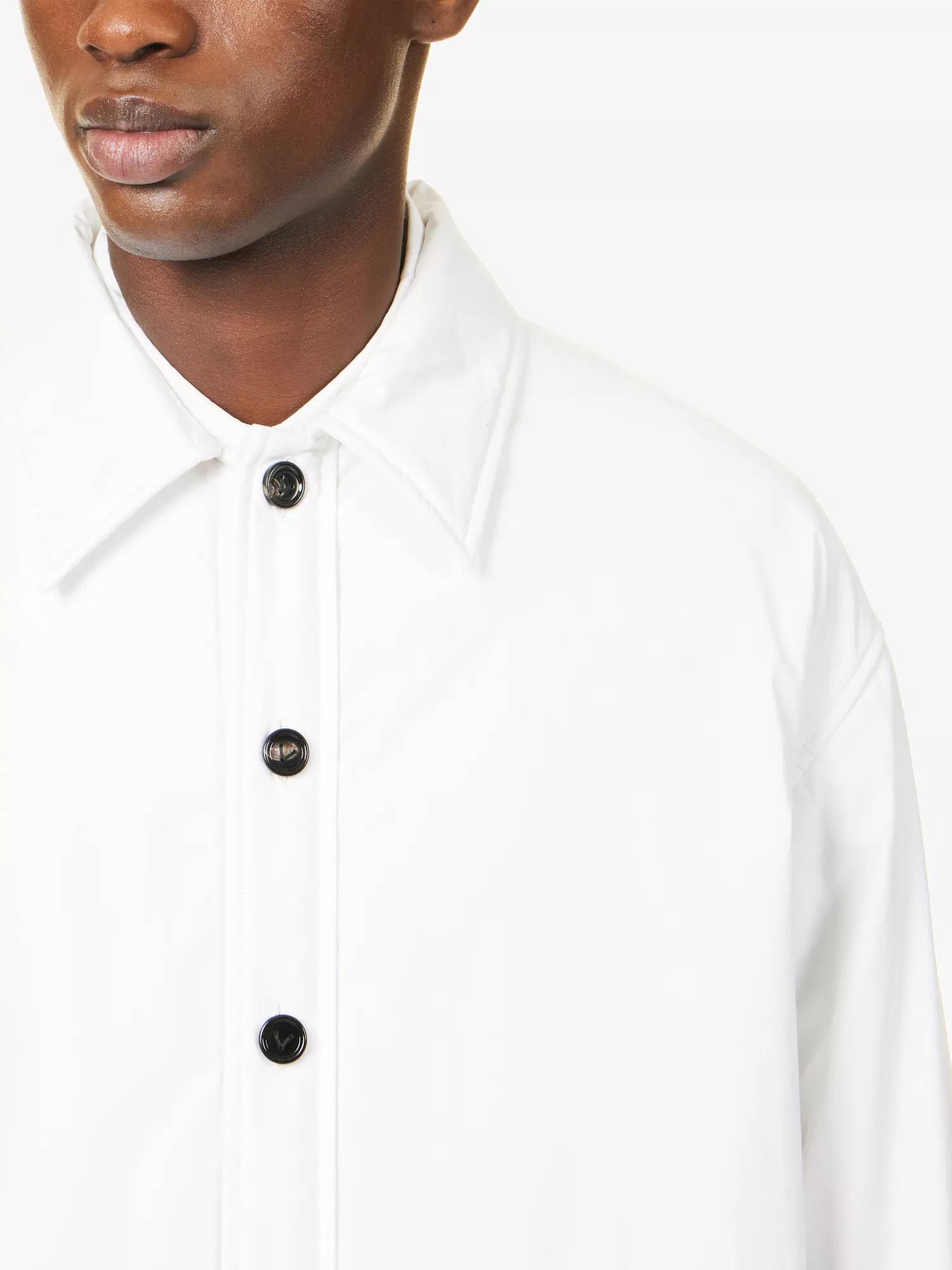 Bottega Veneta o1y0526 Denim Jacket in White Size US S / EU 44-46 / 1 - 4 Thumbnail