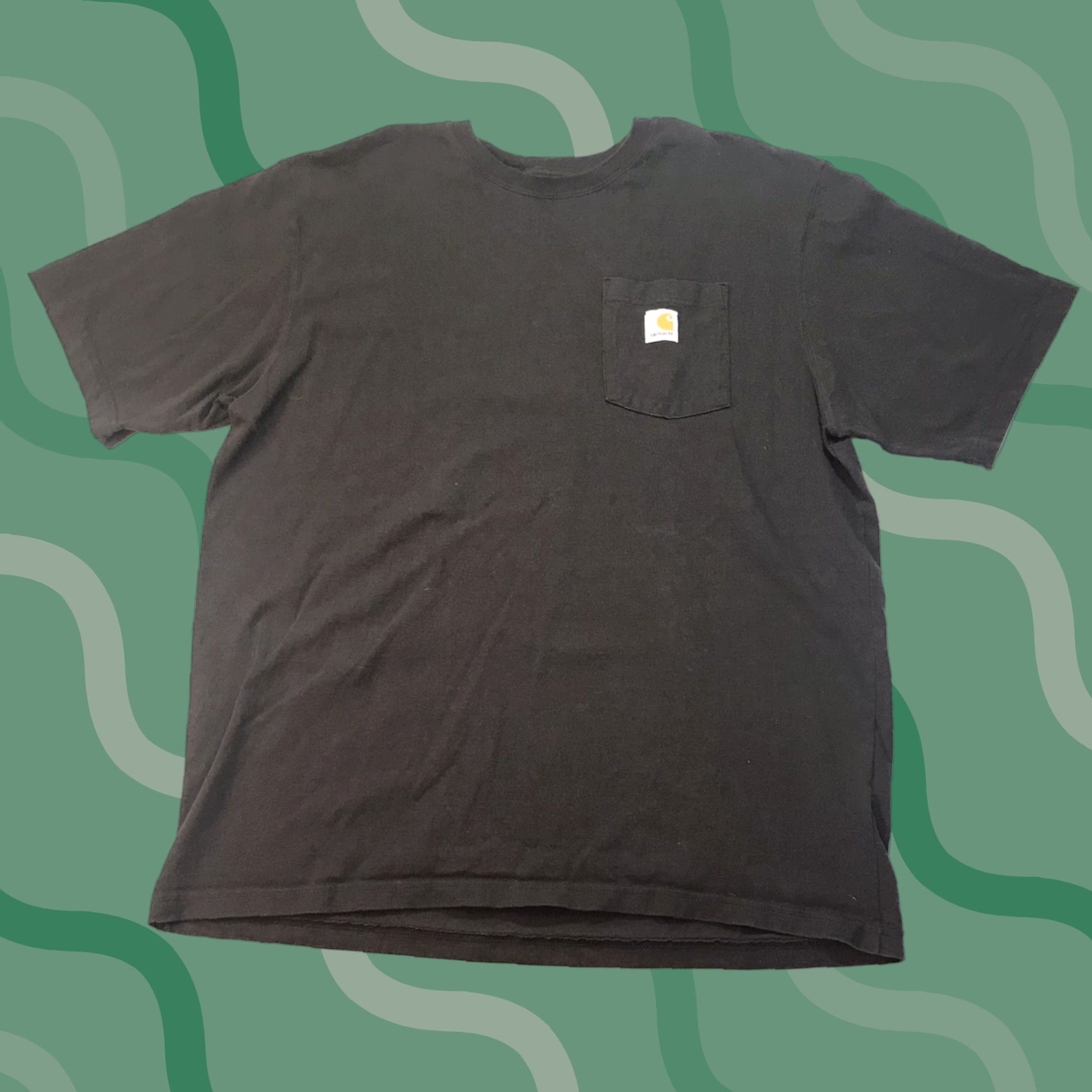 Carhartt Carhartt Mens T-Shirt Black Crew Neck Short Sleeve XL Work Wear Tee Outdoor Size US XL / EU 56 / 4 - 1 Thumbnail