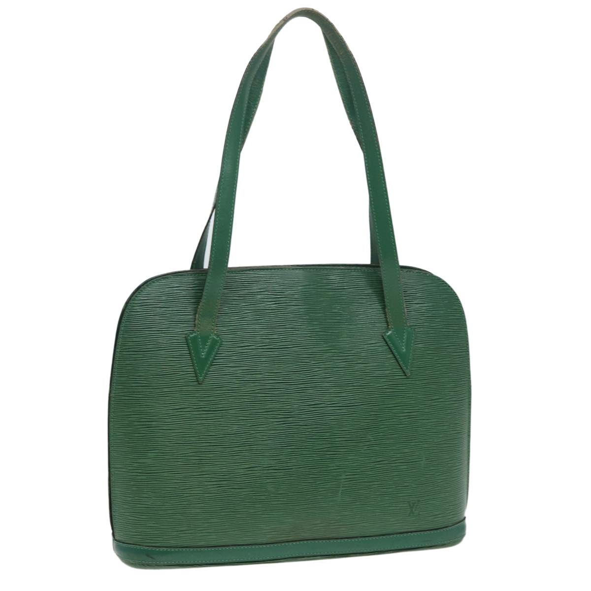 Louis Vuitton Epi Lussac Shoulder Bag Green M52284, Women's