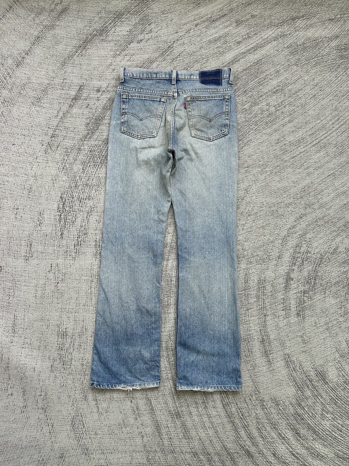 Levi's × Levi's Vintage Clothing × Vintage Vintage 90s Levi’s 517 Washed Blue Jeans Size US 31 - 2 Thumbnail