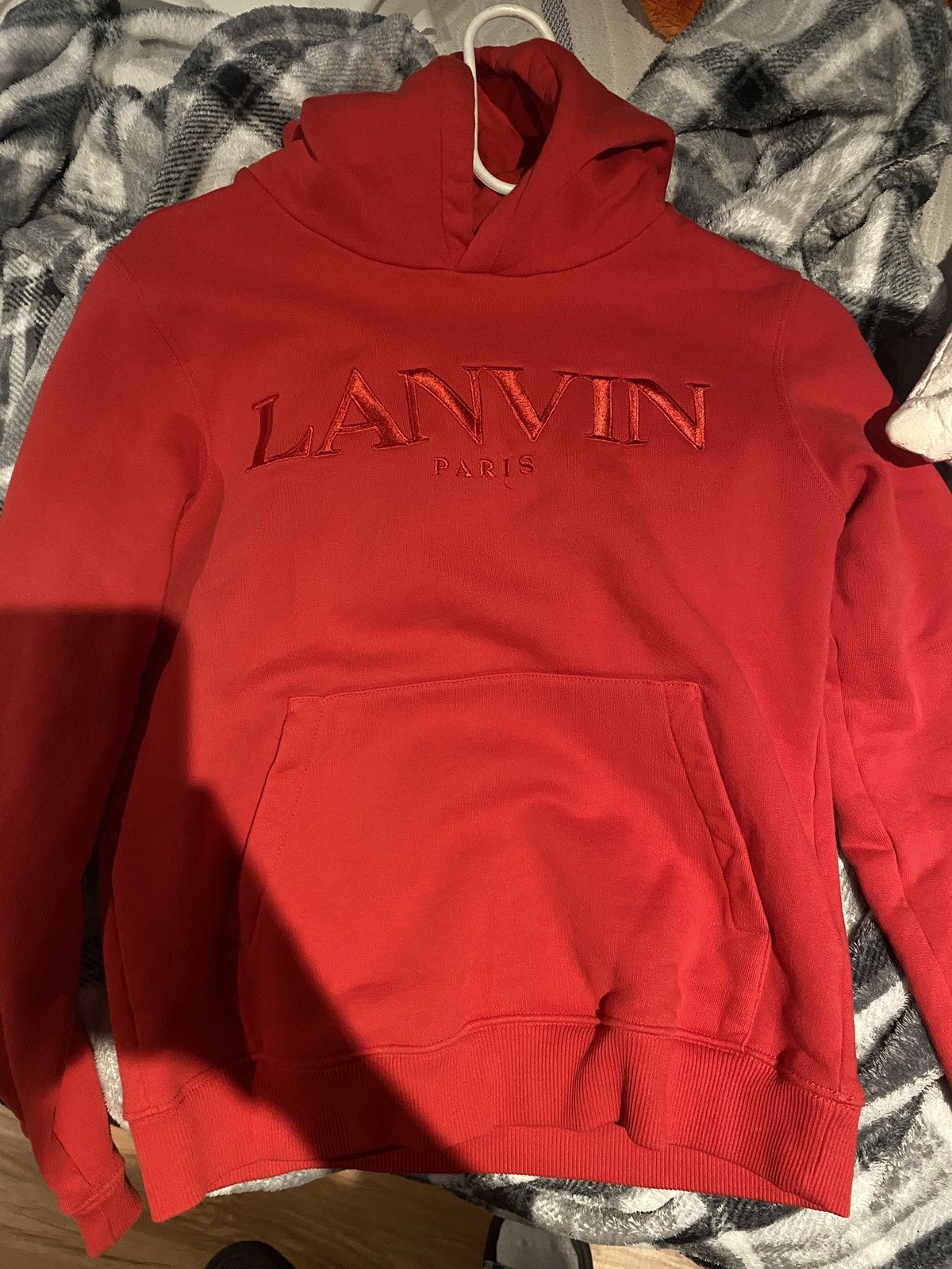 Lanvin Red Lanvin youth size hoodie Size US XS / EU 42 / 0 - 1 Thumbnail