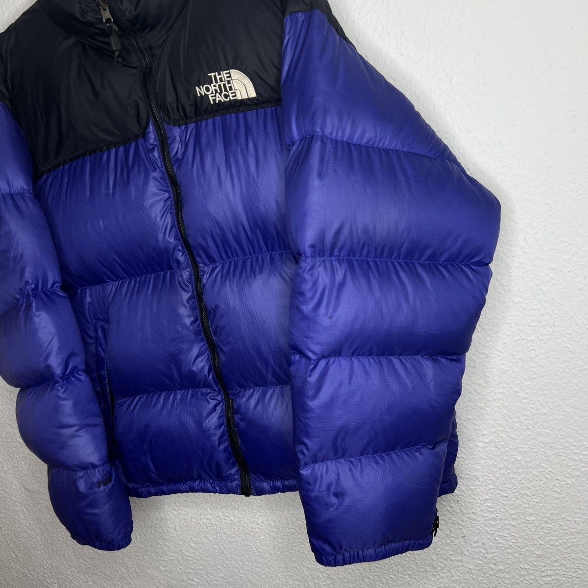 The North Face Vintage The North Face Nuptse 700 Puffer Down Jacket Navy Size US XXL / EU 58 / 5 - 4 Thumbnail