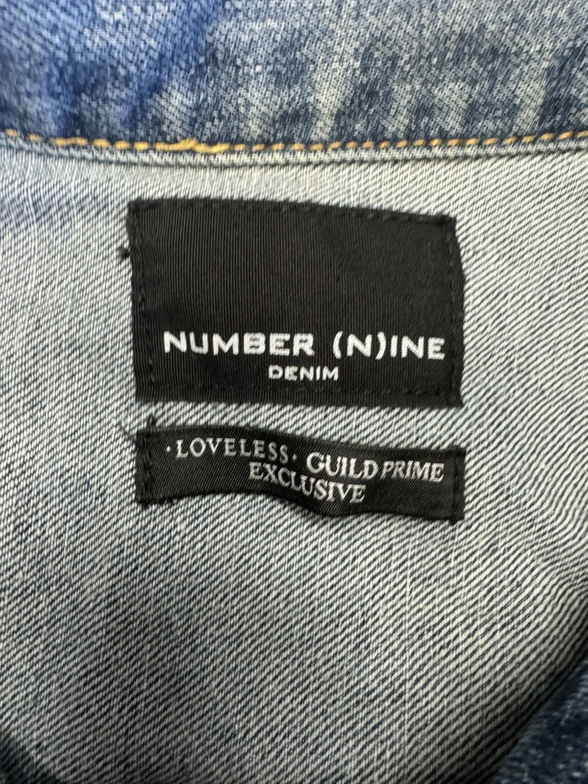 Number (N)ine Number (N)ine Denim Jacket Size US S / EU 44-46 / 1 - 4 Thumbnail