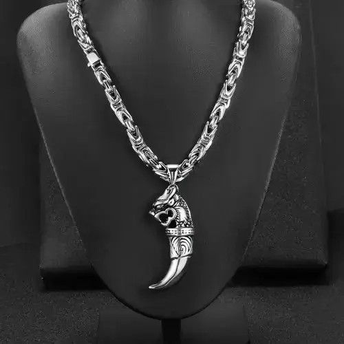 Other Punk Domineering Metal Pendant Necklace Size ONE SIZE - 3 Thumbnail