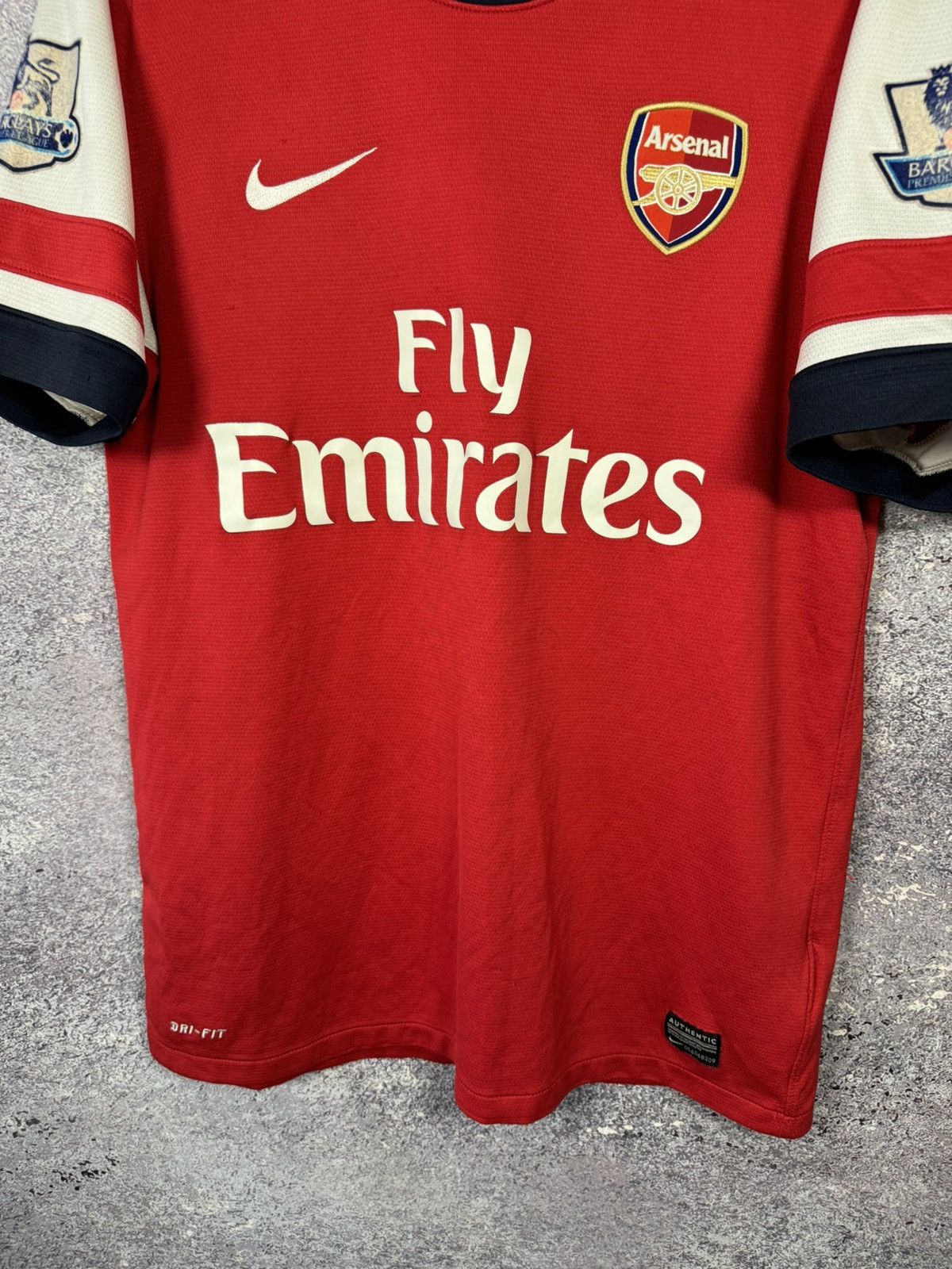 Nike × Vintage Vintage Arsenal 2012/13 Nike Soccer Jersey Medium Size US M / EU 48-50 / 2 - 4 Thumbnail