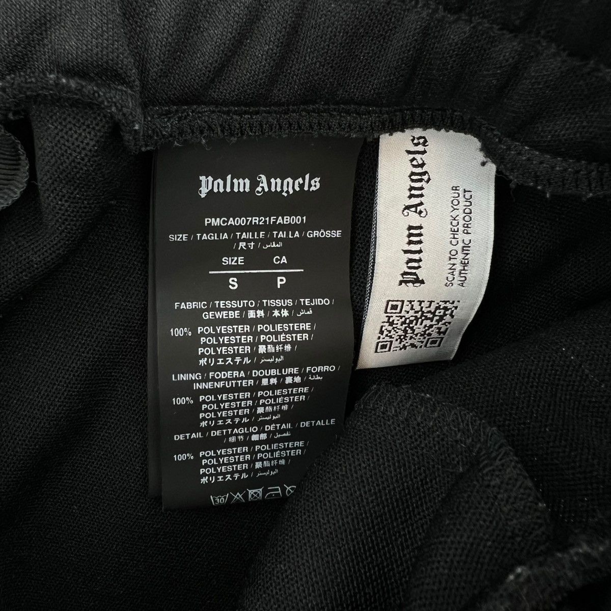 Palm Angels Palm Angels Black Sweatpants Size US 31 - 4 Thumbnail
