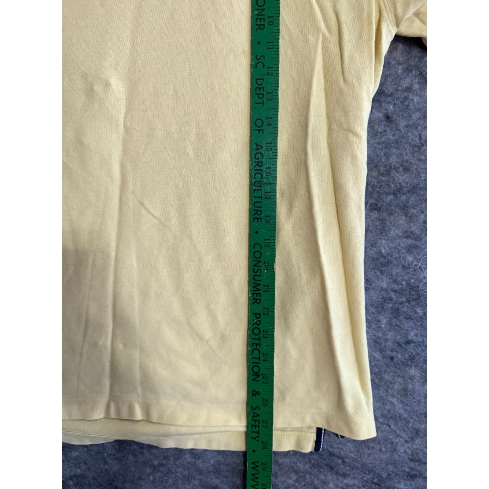 Nautica Nautica Polo Shirt Men XL Solid Performance Deck Short Sleeve Yellow Logo Boat Golf Classic Fit Size US XL / EU 56 / 4 - 3 Thumbnail