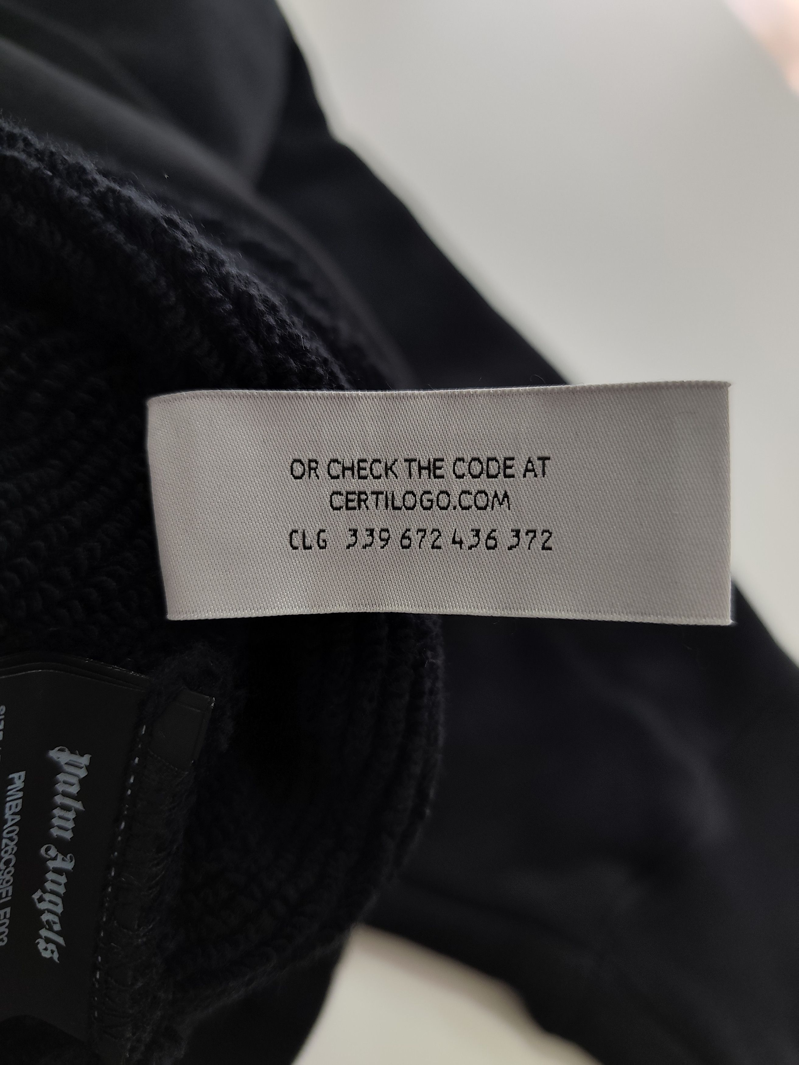 Palm Angels Palm Angels "Curved Logo Sweatshirt" Size US XL / EU 56 / 4 - 10 Thumbnail