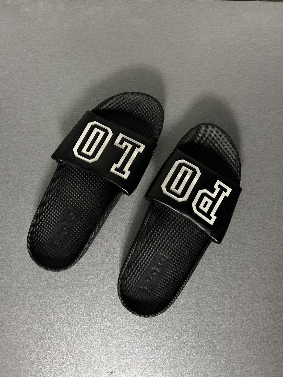 Polo Ralph Lauren POLO RALPH LAUREN CAYSON SLIDE SANDALS DESIGNER LUXURY Y2K Size US 6.5 / EU 39-40 - 2 Thumbnail