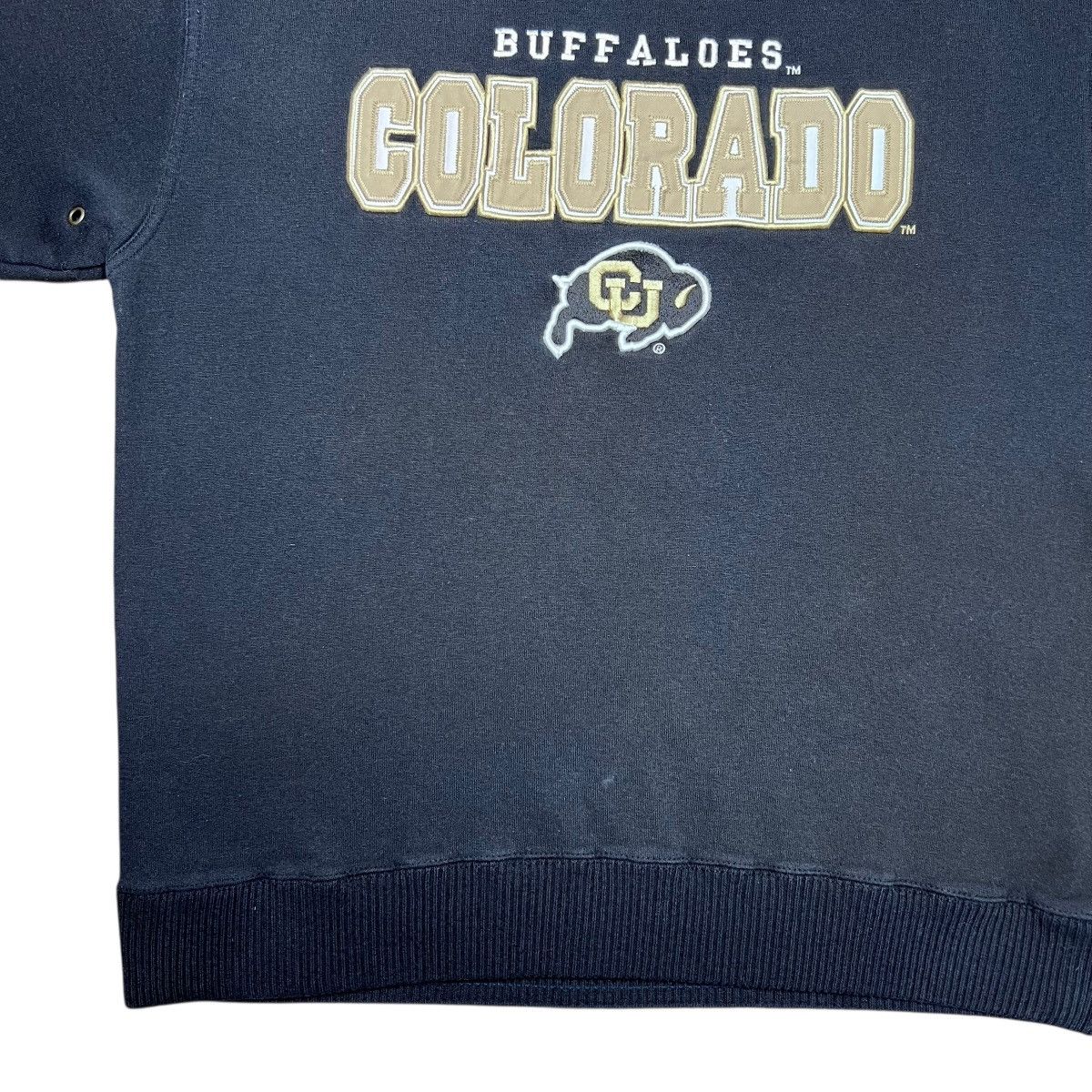 NCAA 90s NCAA Colorado Buffaloes Lee Sport Embroidered Sweatshirt Size US L / EU 52-54 / 3 - 8 Thumbnail