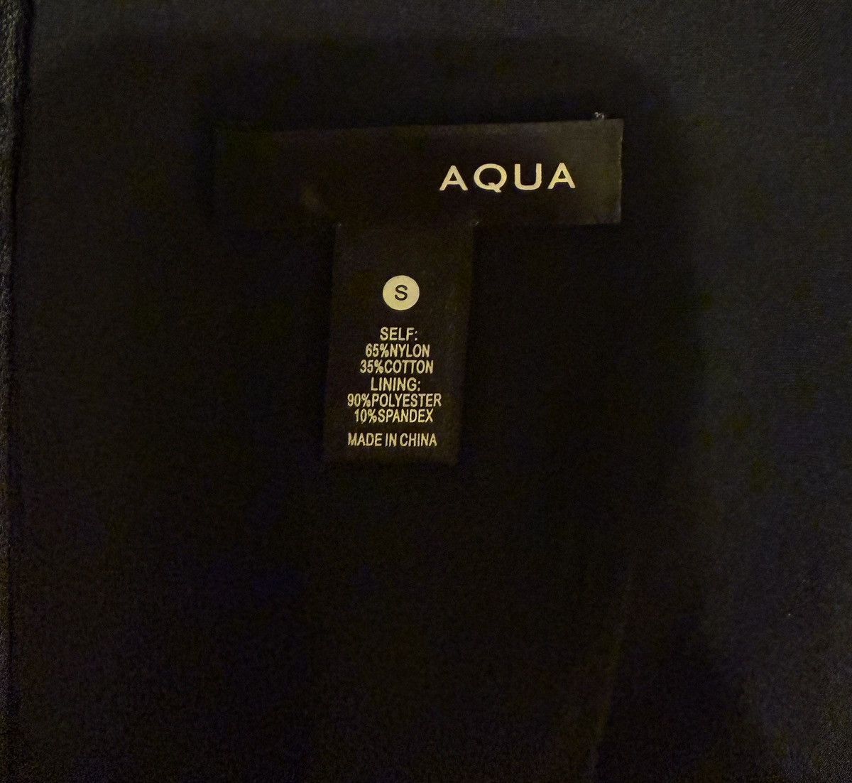AQUA Aqua Women Blac Lace Strapless Bustier Zipper Closure L66825 Size S / US 4 / IT 40 - 2 Thumbnail