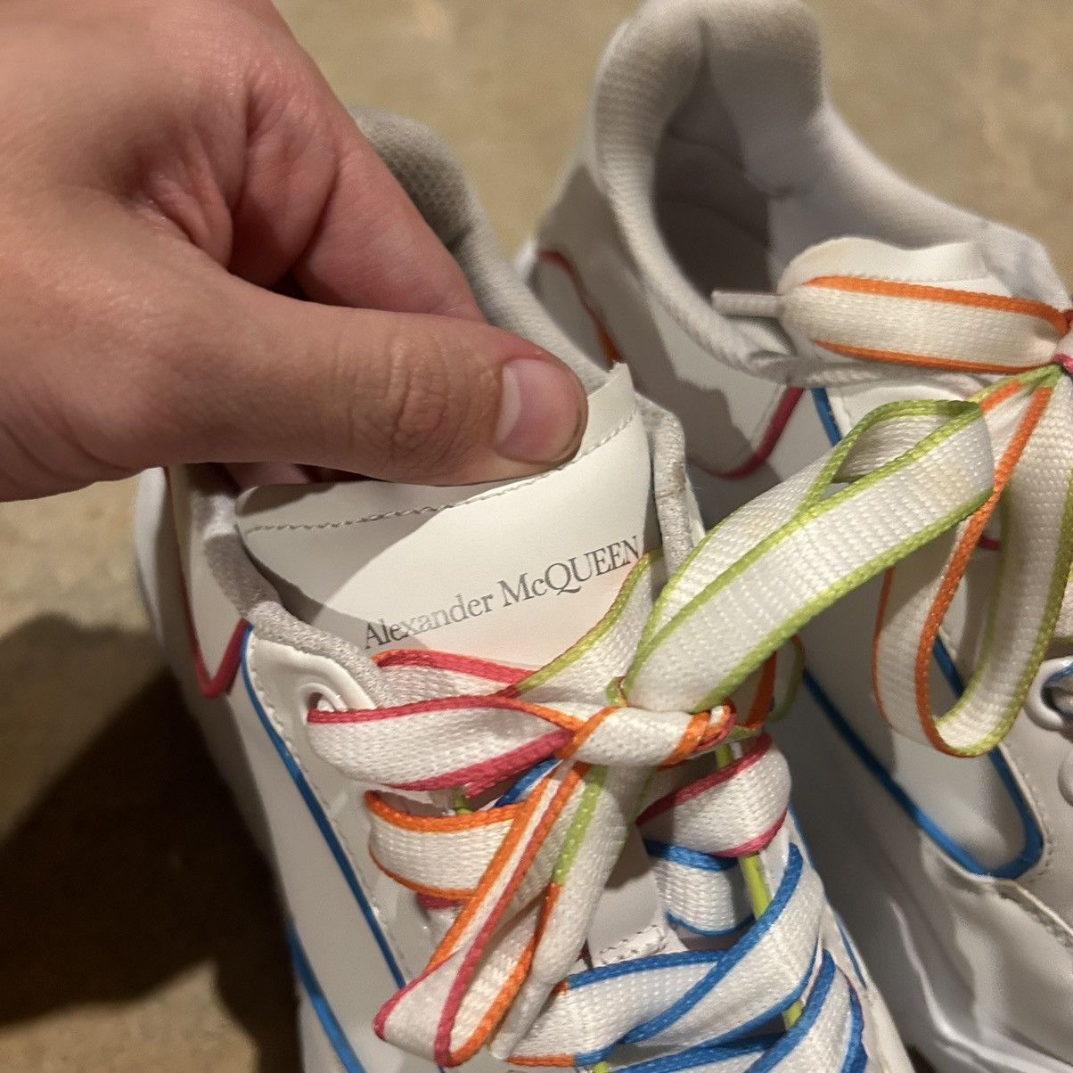 Alexander McQueen × Designer Alexander McQueen Court Outline Trainer Sneakers EU 38.5 Size US 6.5 / EU 39-40 - 10 Thumbnail