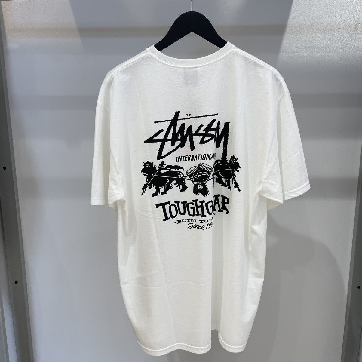 Stussy Stussy Tough Gear International Tee White Size US XL / EU 56 / 4 - 3 Thumbnail