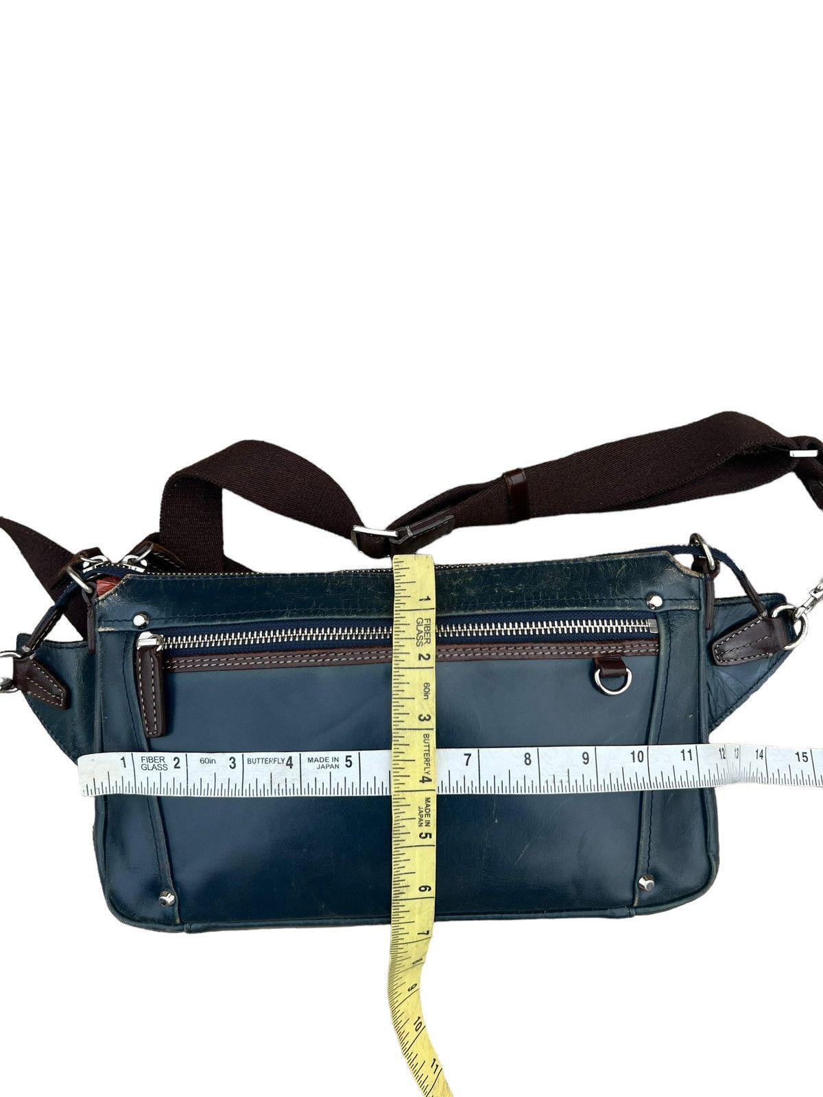 Leather Kiefer Neu Japan Distressed Patina Leather Bag Size ONE SIZE - 15 Thumbnail