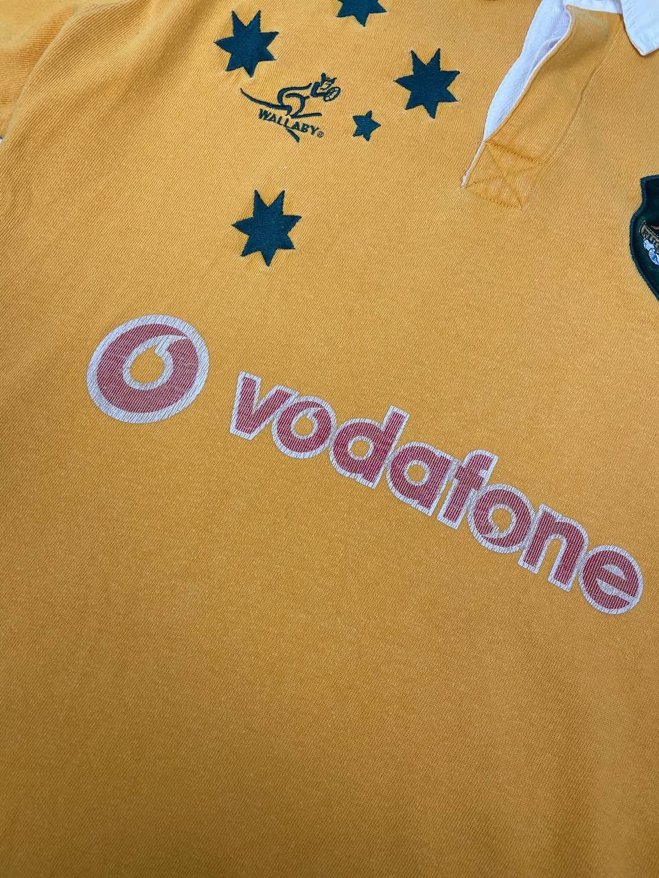 Vintage Wallabies Rugby Union Australia 2002 Polo Shirt Jersey Size US M / EU 48-50 / 2 - 4 Thumbnail