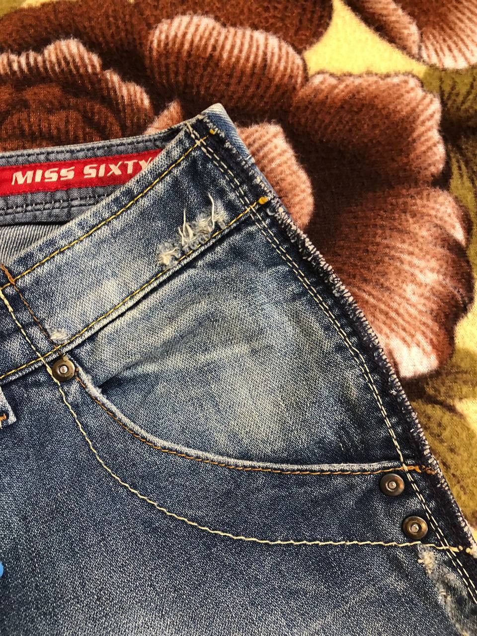 Miss Sixty MISS SIXTY Mary J Women's Blue Denim Regular Straight Jeans Size 28" / US 6 / IT 42 - 11 Thumbnail