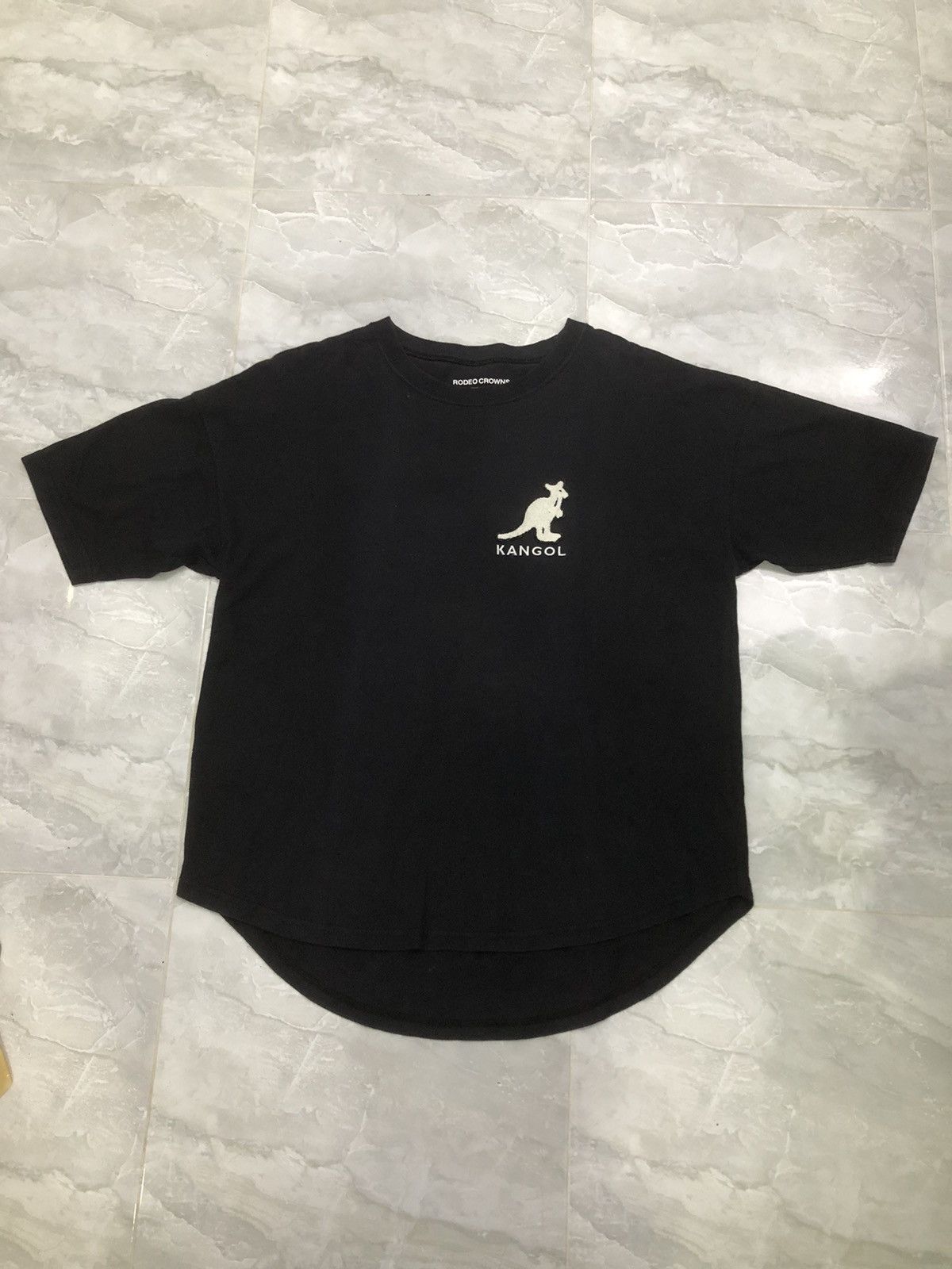 Kangol Rodeo Crowns × Kangol Oversized Black Logo Tee Size US M / EU 48-50 / 2 - 12 Thumbnail
