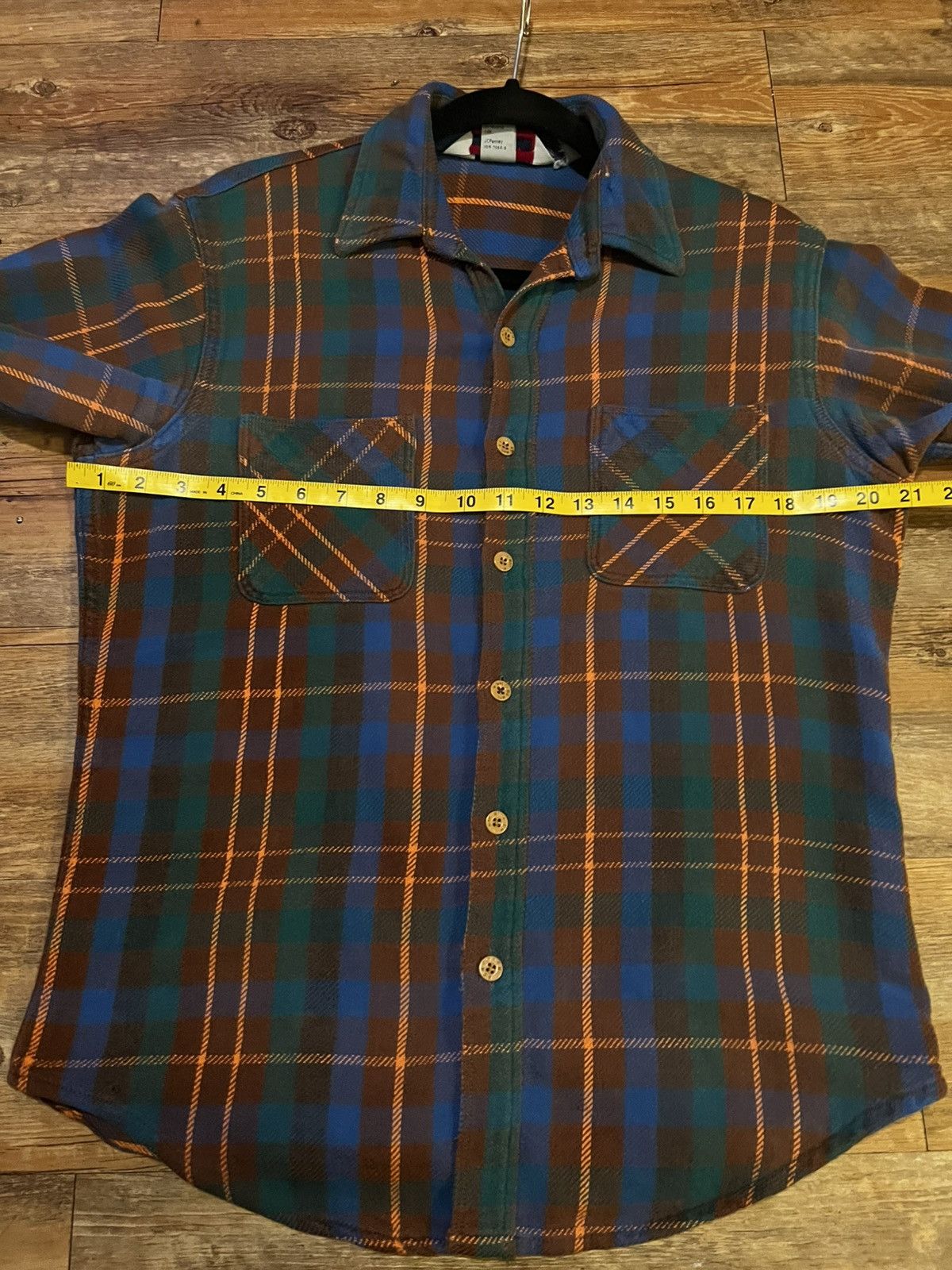 Big Mac × JCPenney × Vintage Vintage 1980's Big Mac Plaid Print Work Long Sleeve Flannel Size US M / EU 48-50 / 2 - 8 Thumbnail