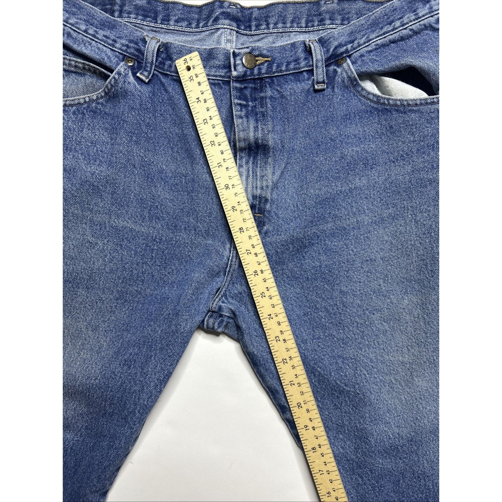 Wrangler Wrangler Jeans Authentic Straight Leg Men Size 40x28 Size US 40 / EU 56 - 10 Thumbnail