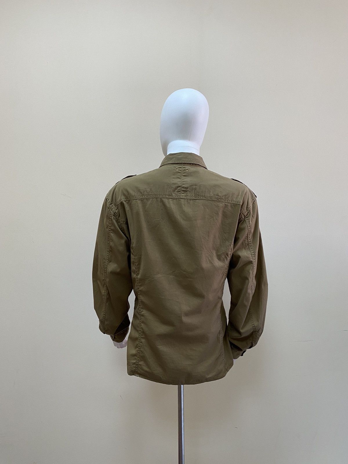 Diesel Diesel Vintage Multi Pocket Brown Button Up Y2K Shirt Size L Size L / US 10 / IT 46 - 7 Thumbnail