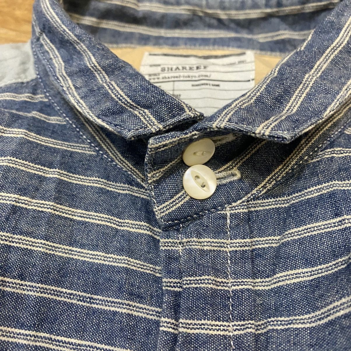 SHAREEF Shareef Made In Japan Mini Collar Button Ups Shirt Size US M / EU 48-50 / 2 - 4 Thumbnail