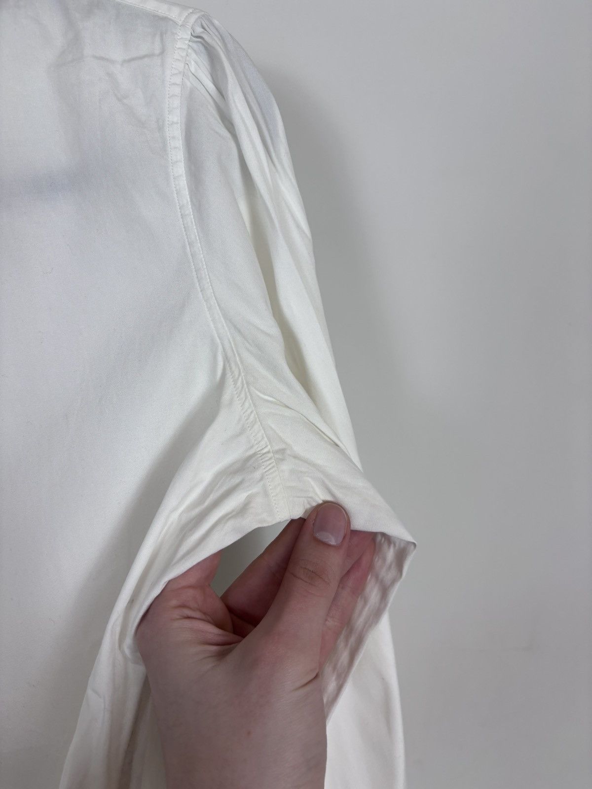 Dsquared2 Dsquared2 Men’s White Button Up Long Sleeve Dress Shirt Size US S / EU 44-46 / 1 - 8 Thumbnail