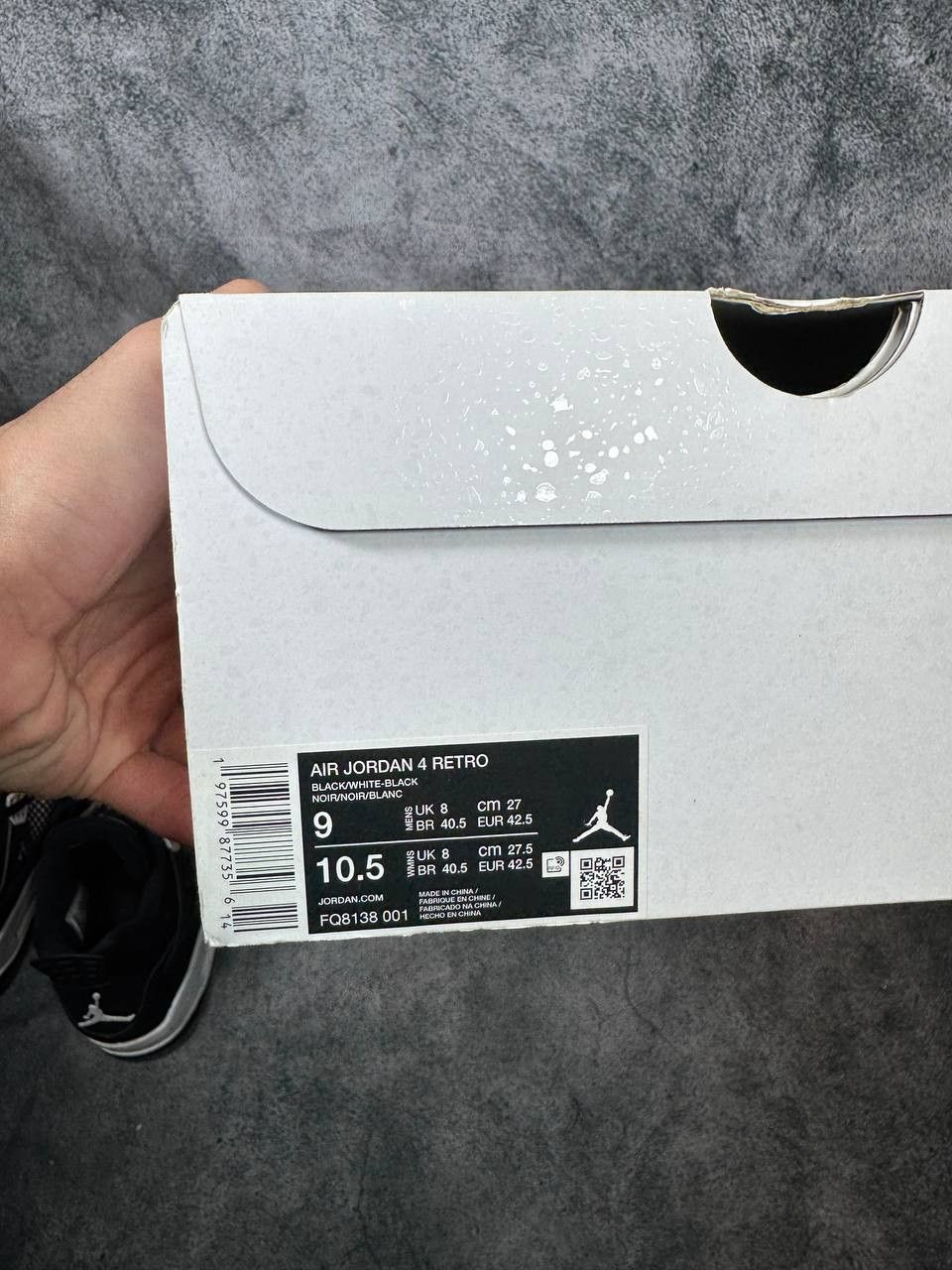 Jordan Brand Size 9 | Jordan 4 White Thunder With Box | Pre-Owned Size US 9 / EU 42 - 5 Thumbnail