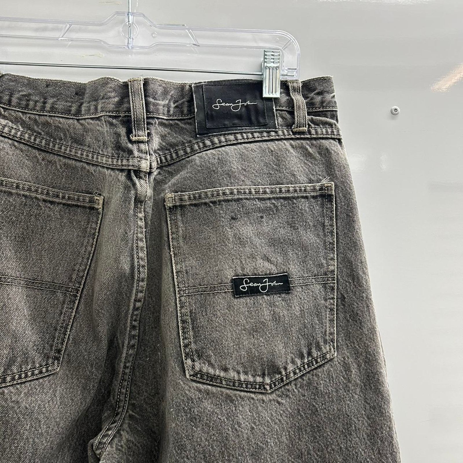 Sean John Y2K Sean John black and grey jeans Size US 34 / EU 50 - 2 Thumbnail
