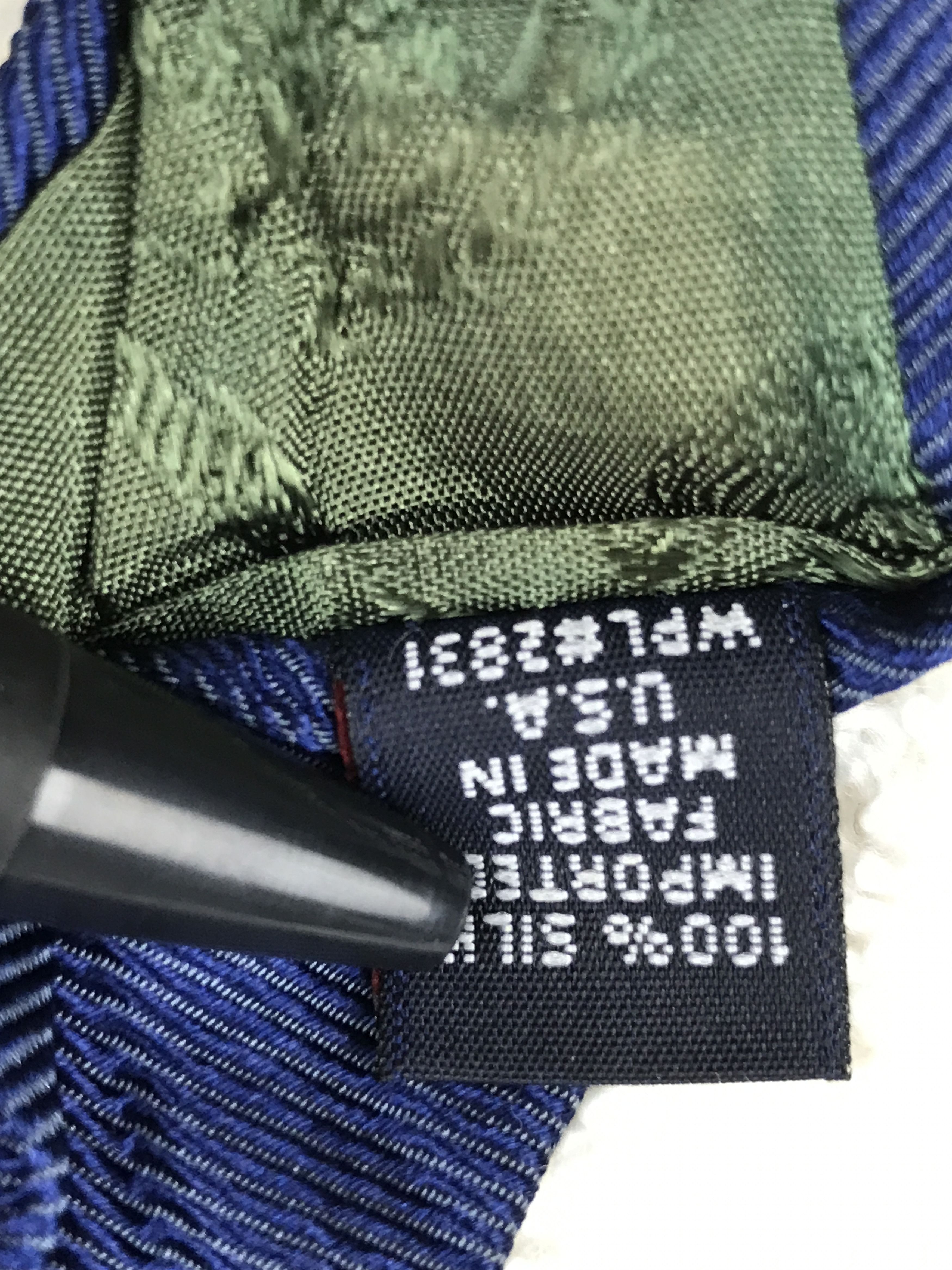 Designer × Tommy Hilfiger × Vintage Vintage Tommy Hilfiger Silk Necktie Size ONE SIZE - 7 Thumbnail