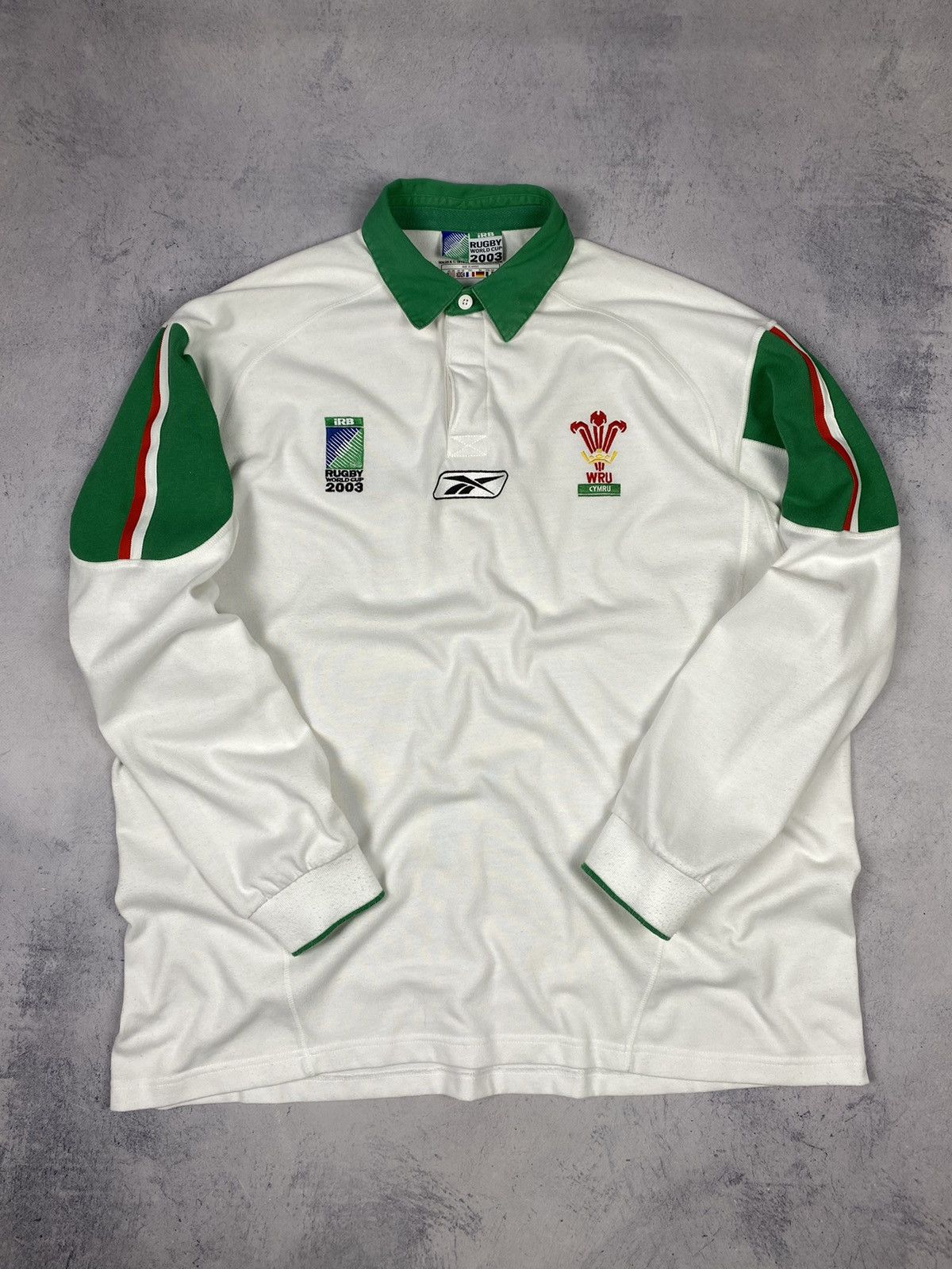 Reebok Vintage Wales Rugby World Cup 2003 Away Jersey Reebok Size US XL / EU 56 / 4 - 2 Thumbnail